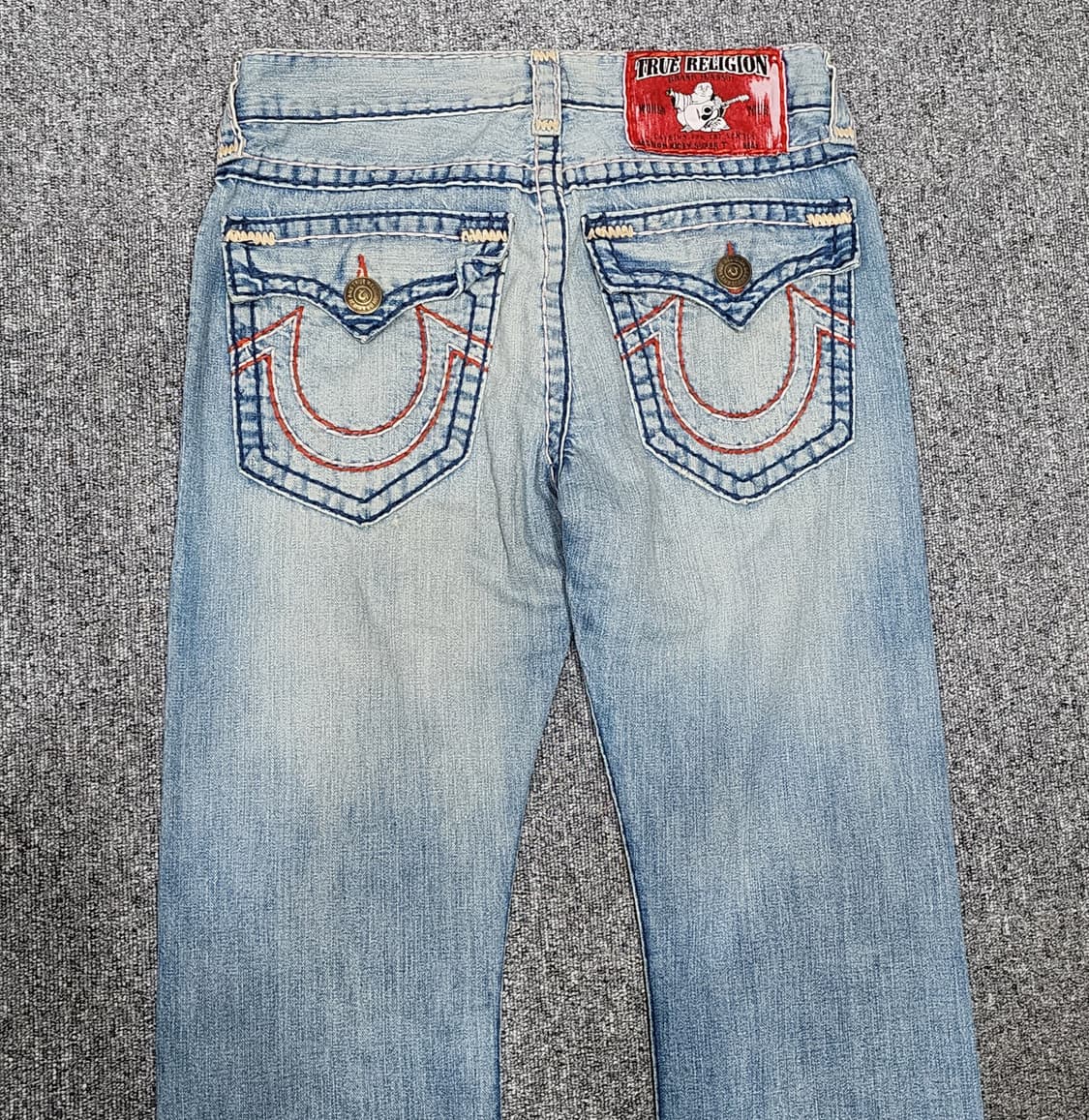 트루릴리젼 RICKY SUPERT 리키 슈퍼티 워싱 데님팬츠 청바지 31 상품이미지4