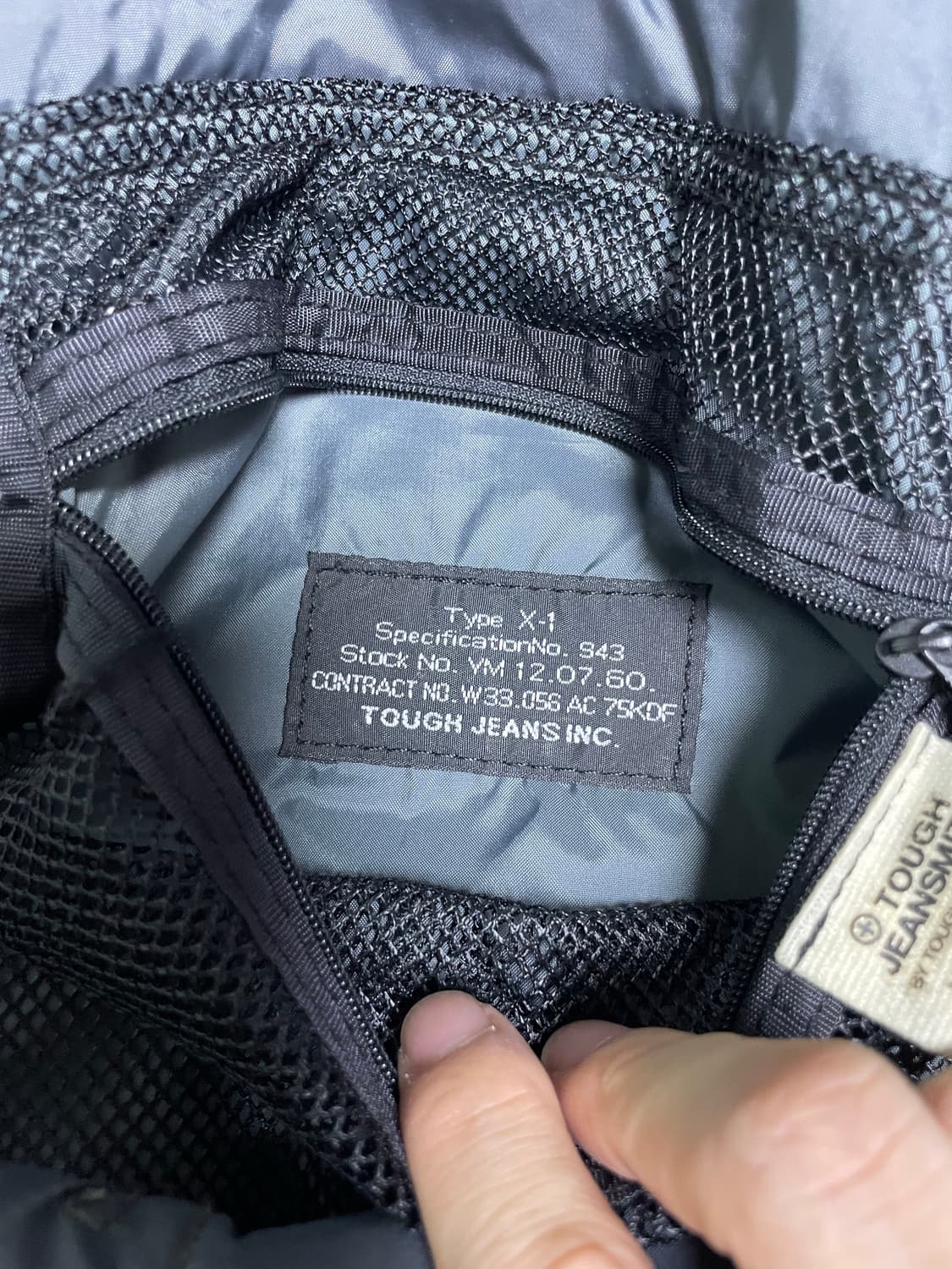 TOUGH JEANSMITH 고급 나일론 백팩 상품이미지3