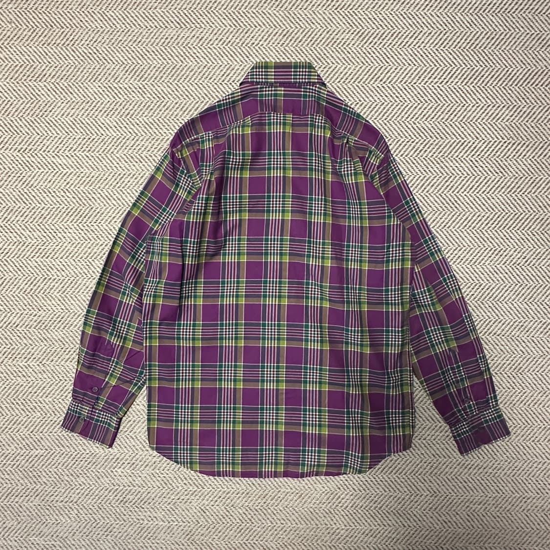 POLO RALPH LAUREN italy made check shirt 상품이미지2