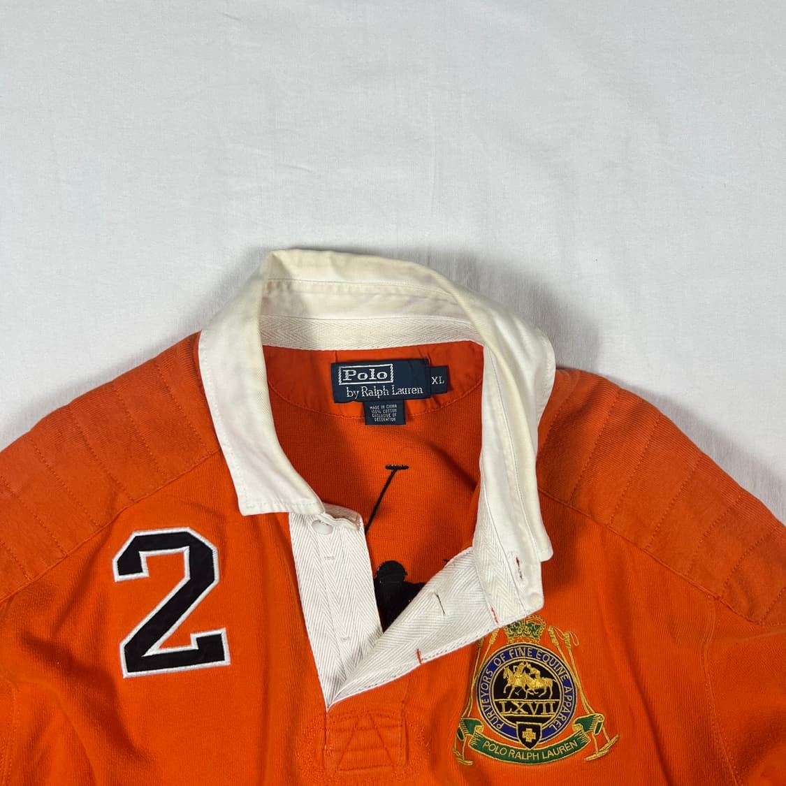 폴로랄프로렌 polo club 로고 긴팔 피케셔츠 상품이미지3