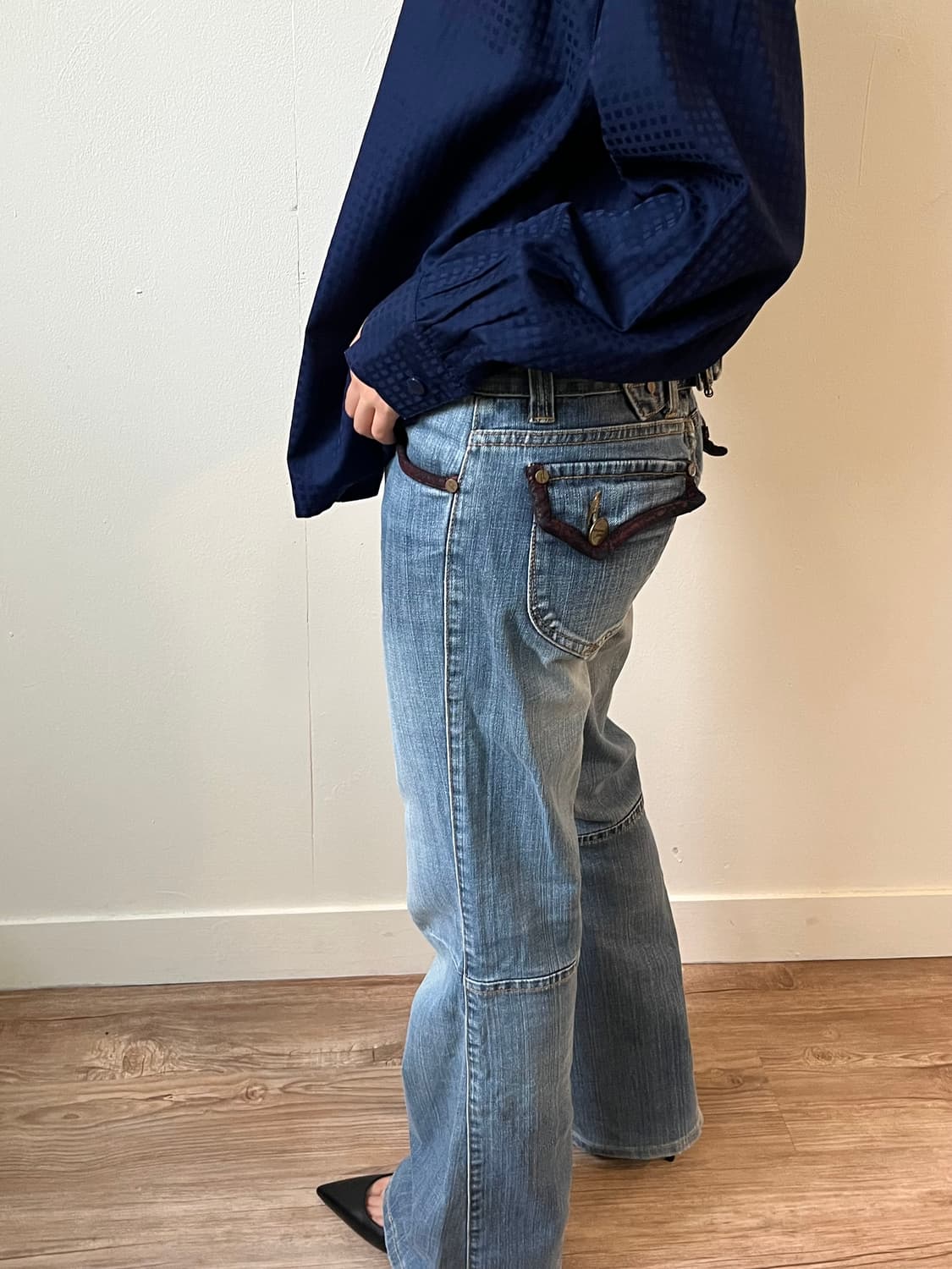 anion jeans 버클 데님 팬츠 상품이미지9