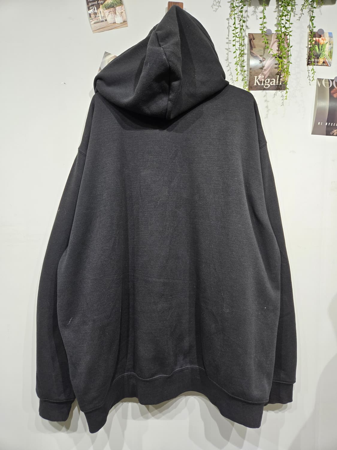 칼하트 블랙 후드 집업 상품이미지4