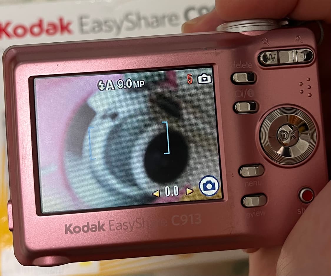 코닥 EasyShare C913 핑크 디카 상품이미지7