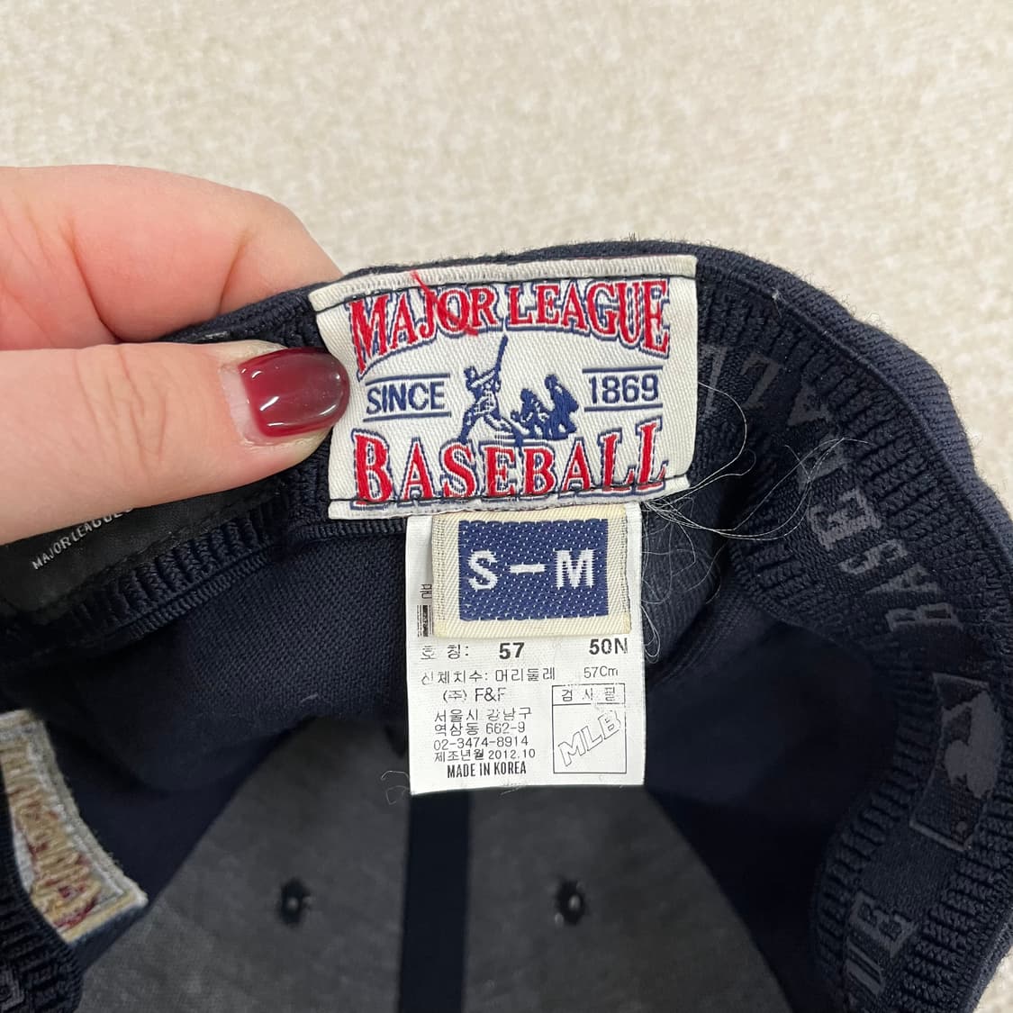 [S-M] MLB 뉴욕양키스 쿠퍼스다운 컬렉션 볼캡 모자 0108M1 상품이미지4