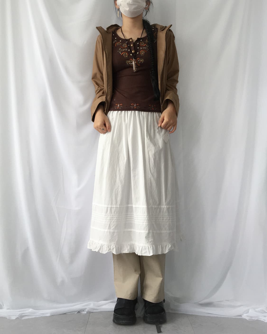 High neck hood jacket 상품이미지6