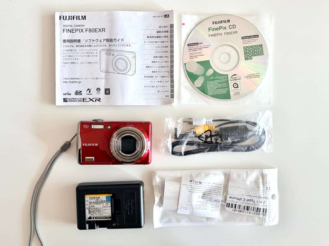 상태 99%,풀구성,후지필름 f80exr 상품이미지2