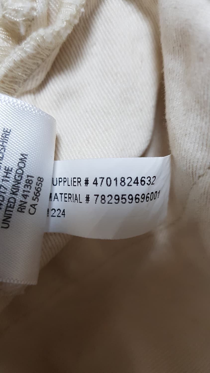 [29X32] RRL 필드 치노 팬츠 시디드 내추럴 팝니다. 상품이미지6