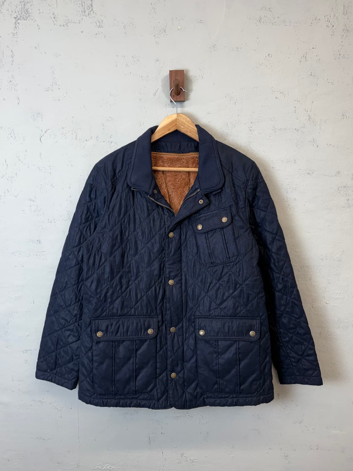 노스페이스 호프만 퀼팅 자켓 네이비 상품이미지1