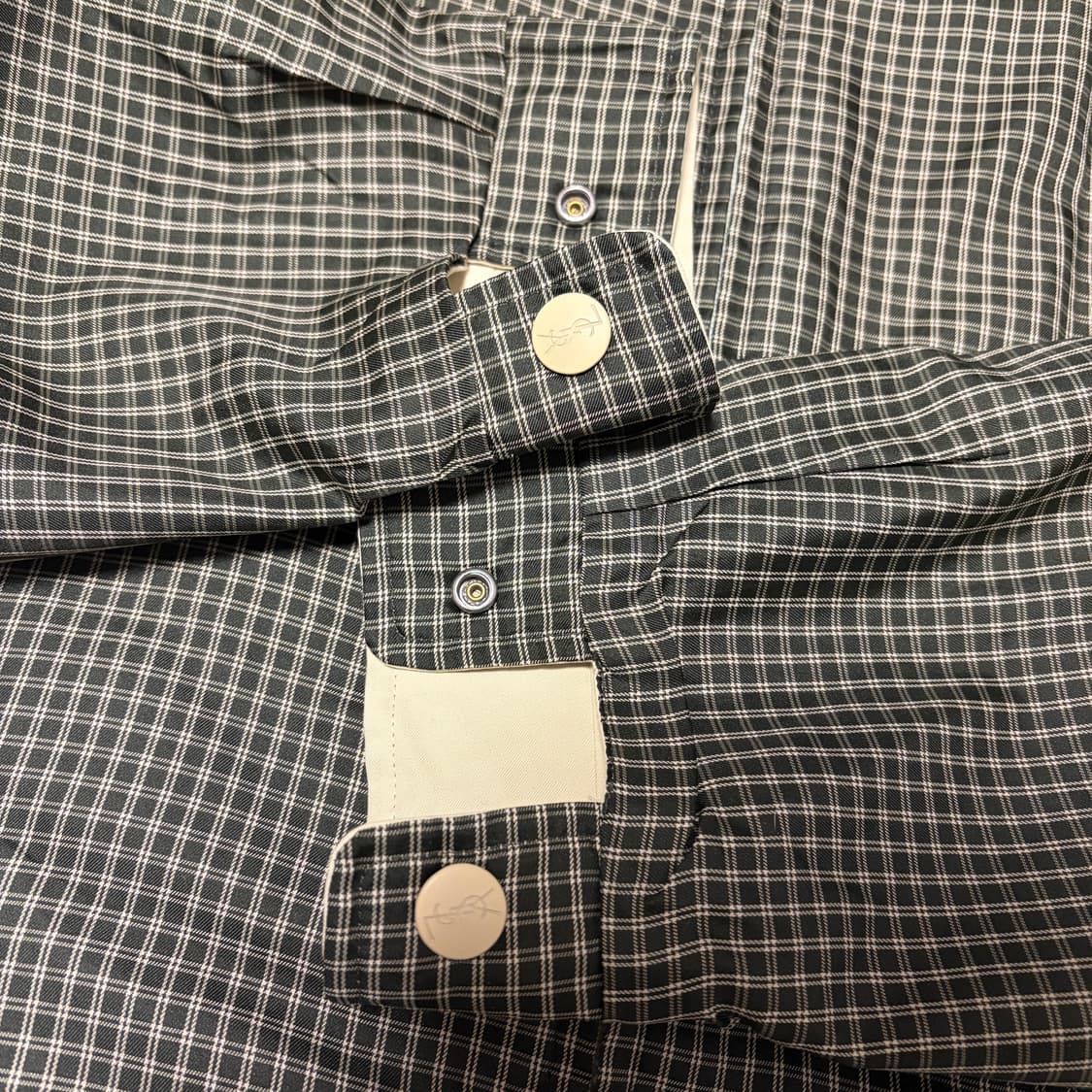 입생로랑 90s 올드스쿨 빈티지 리버시블 자켓 상품이미지5