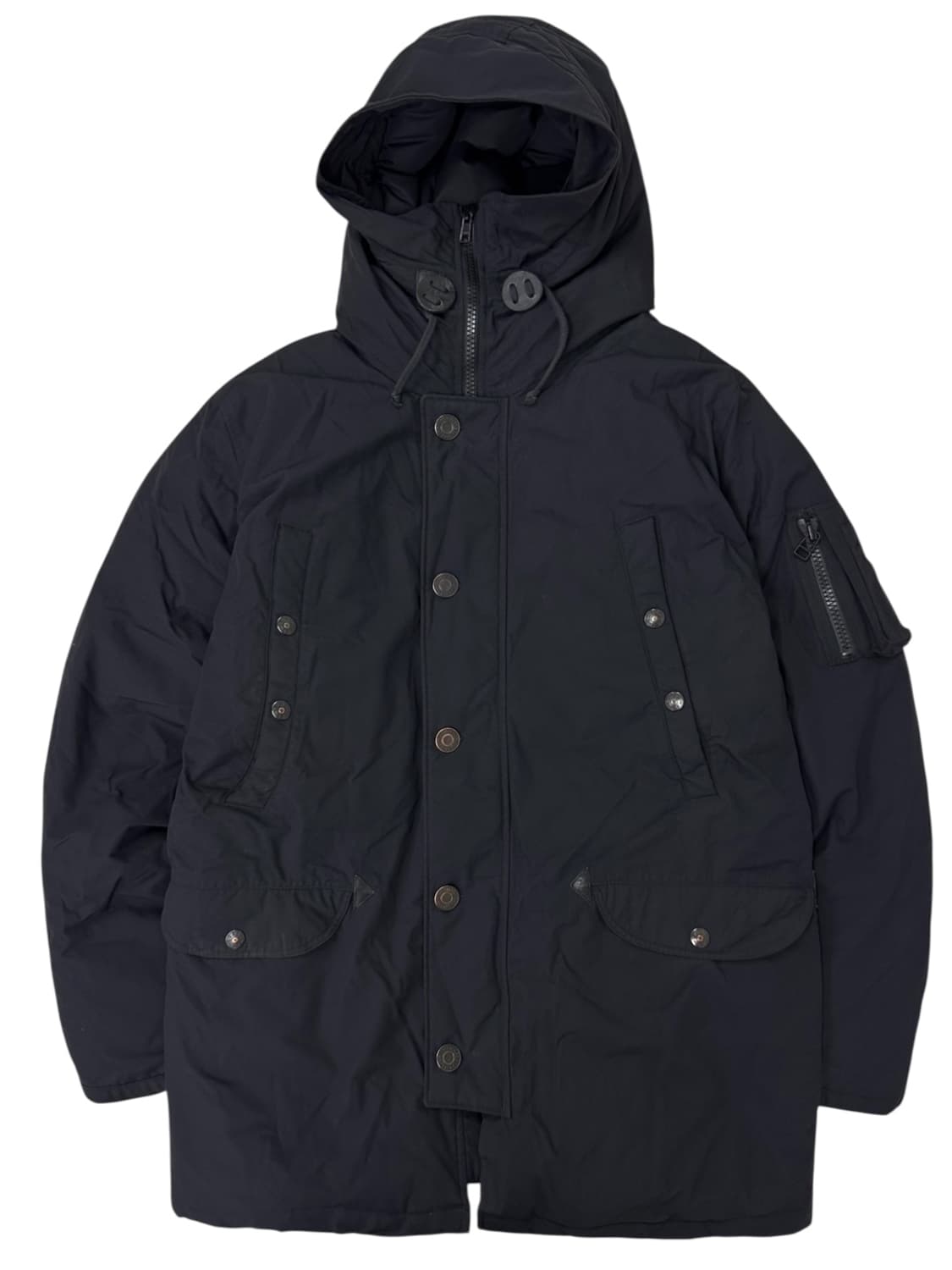 리바이스 덕다운 카라코람 야상패딩 블랙 (L) 상품이미지1