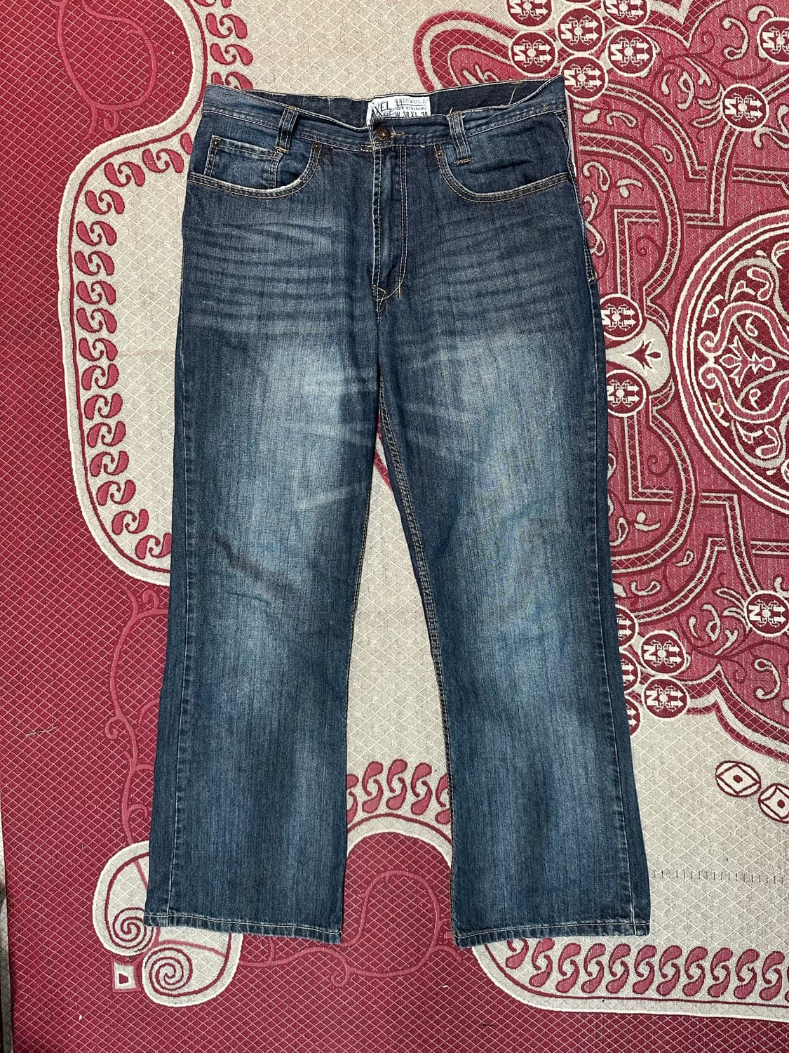 AXEL SLIM STRAIGHT DENIM 상품이미지1