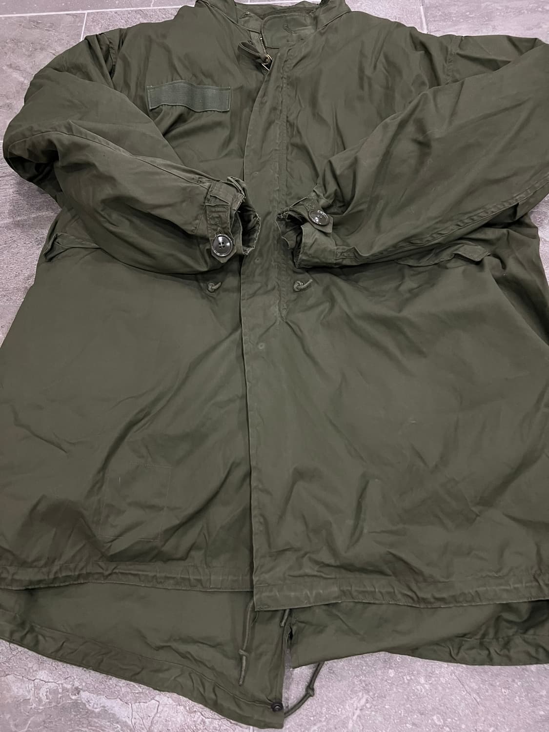 (XL) M65 피쉬테일 오리지널 개파카 상품이미지7