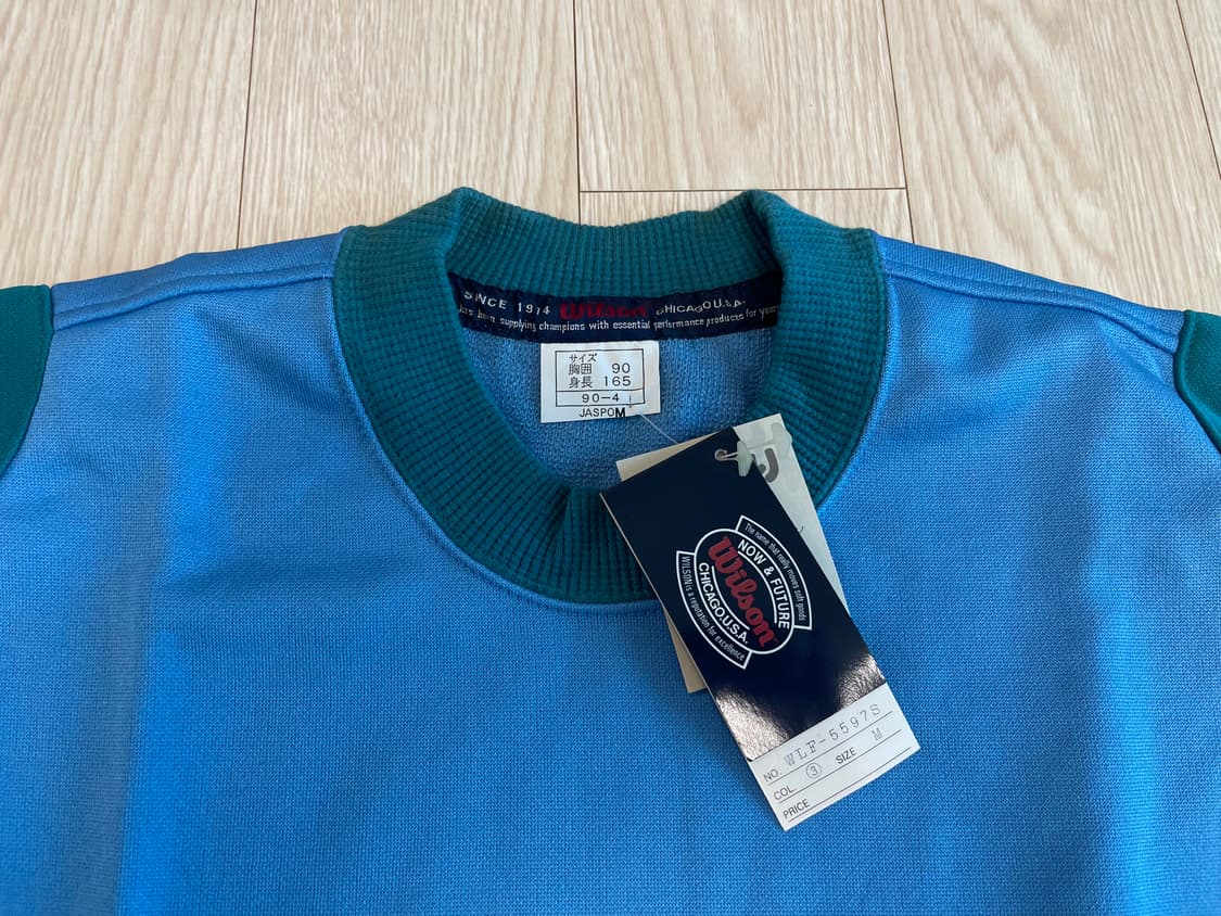 윌슨 90s 올드 스웻셔츠 맨투맨 6번 Wilson OLD 1990 M 상품이미지5