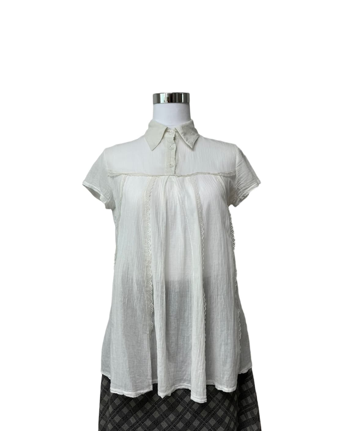 White lace blouse 상품이미지8