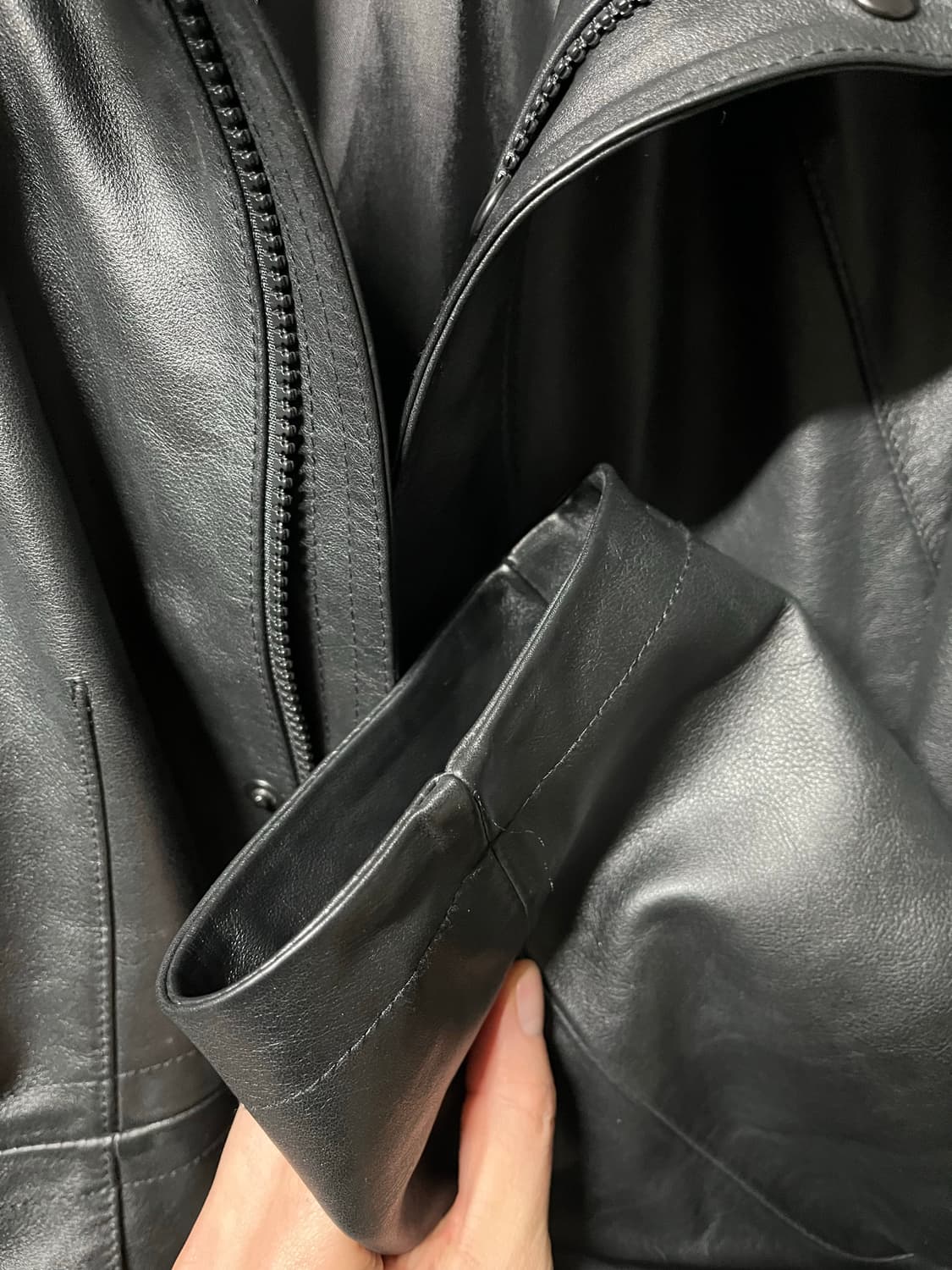 (2)머듈 레더파카  상품이미지2