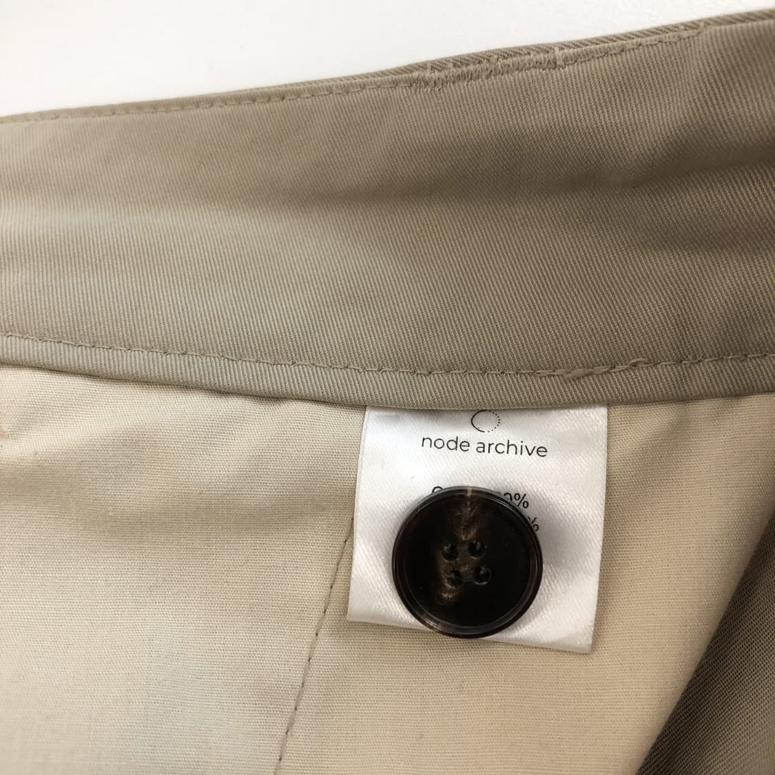 노드아카이즈 원턱 치노팬츠 33-34 인치  상품이미지6