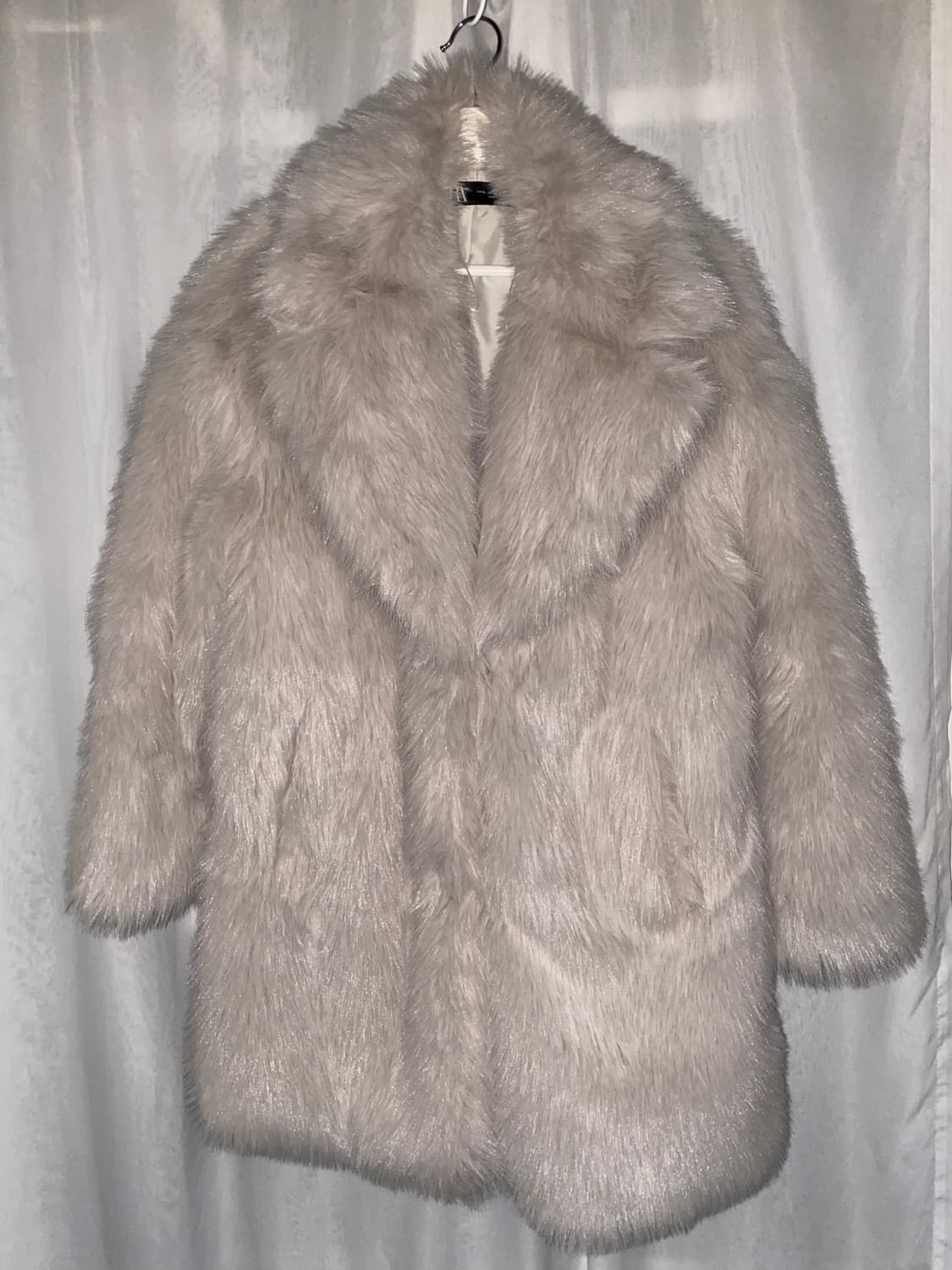 퍼 코트 faux fur coat y2k 페어리 갸루 고스 펑크 그런지 상품이미지2