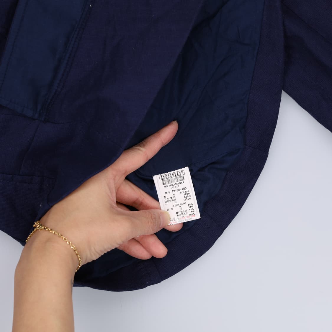 79-85-155 잇미샤 린넨 숏자켓 0403H1 상품이미지5