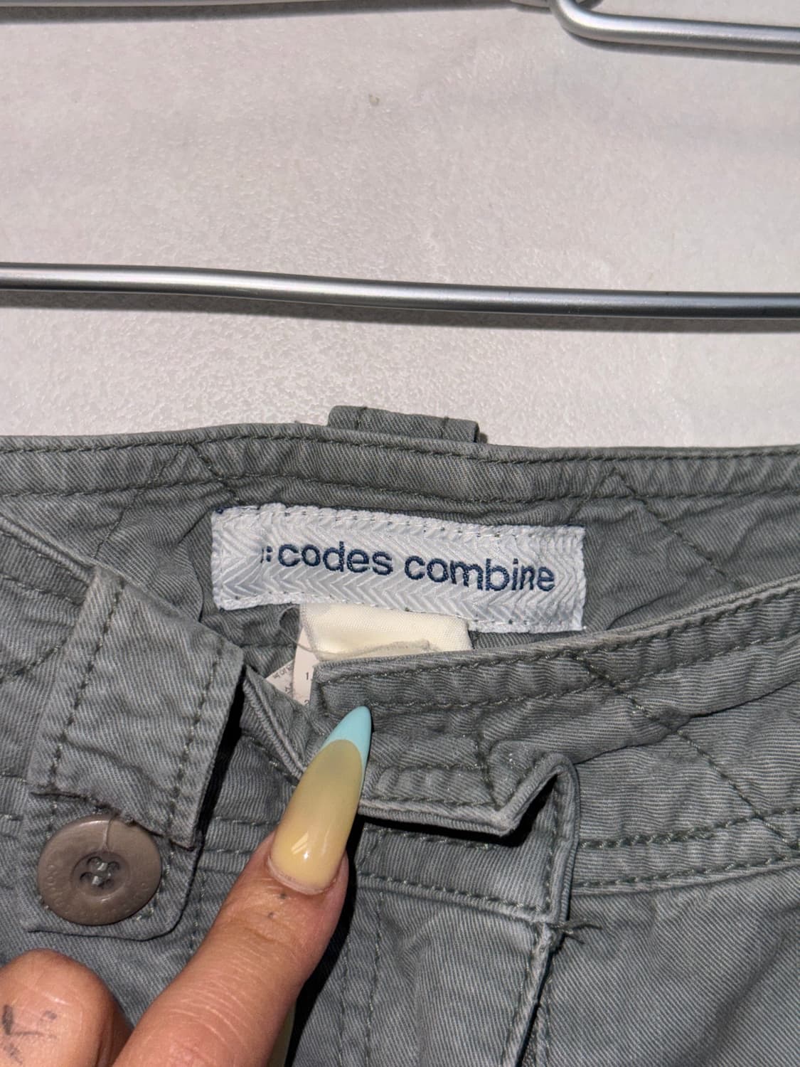 Codes Combine mute blue cargo pants  상품이미지5