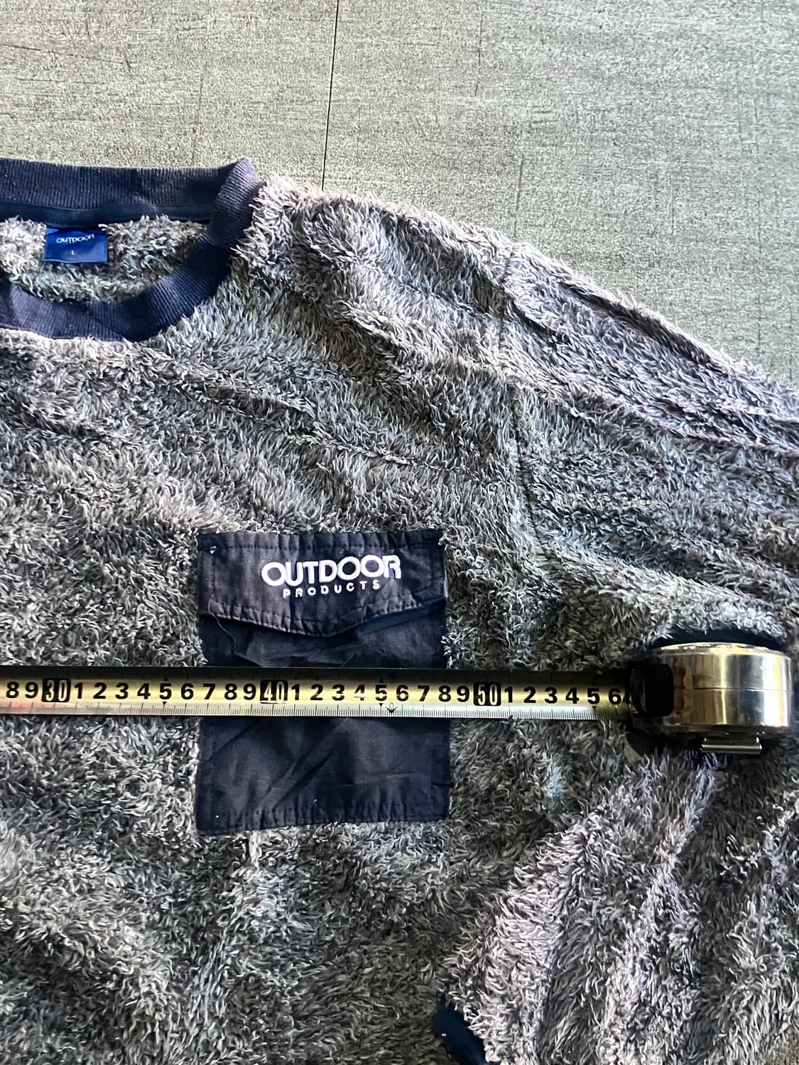 Outdoor 아웃도어 올드스쿨아메카지 뽀글이 양털 스웻셔츠맨투맨 상품이미지2