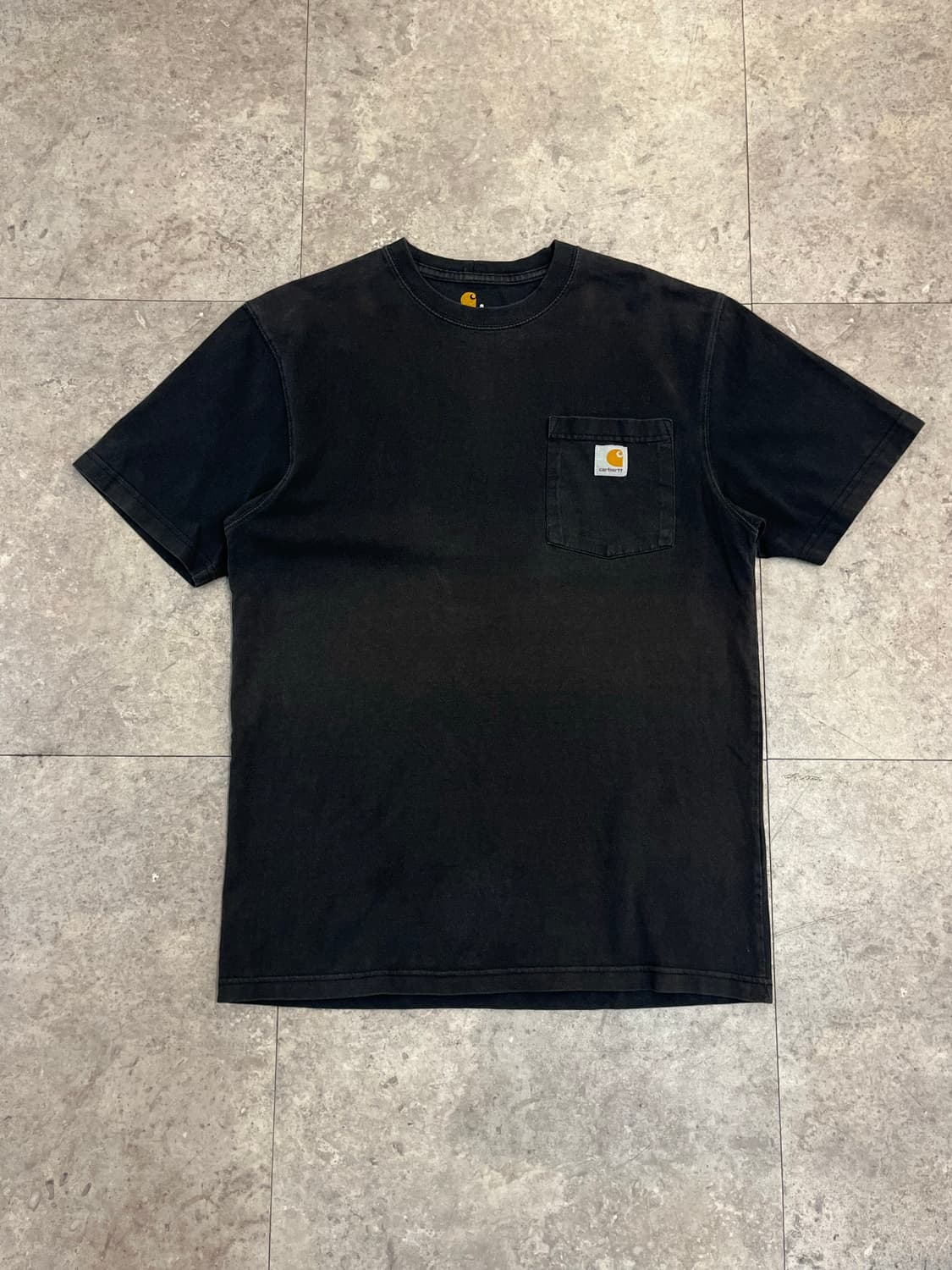 칼하트 포켓 반팔티 차콜 S #csz3899 상품이미지4
