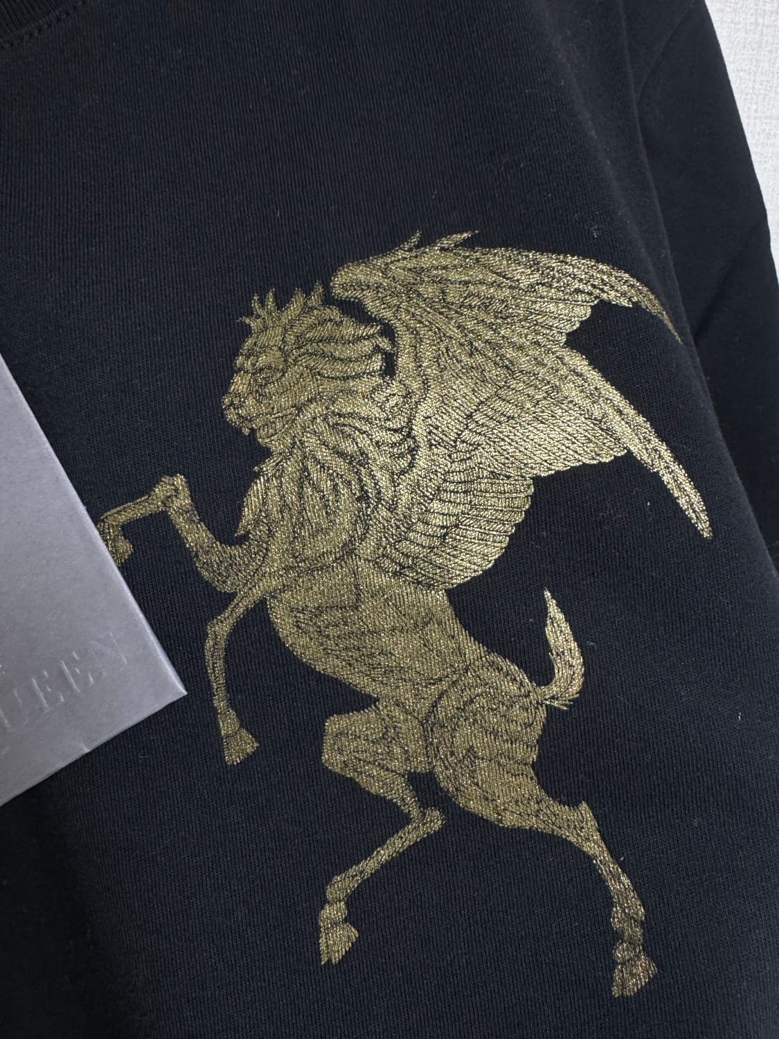 Alexander McQueen Gold Pegasus Embroider 상품이미지4