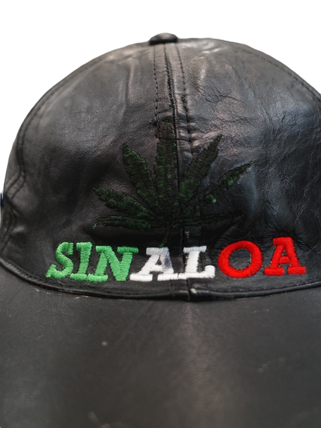 90’s 대마 레더 볼캡 상품이미지2