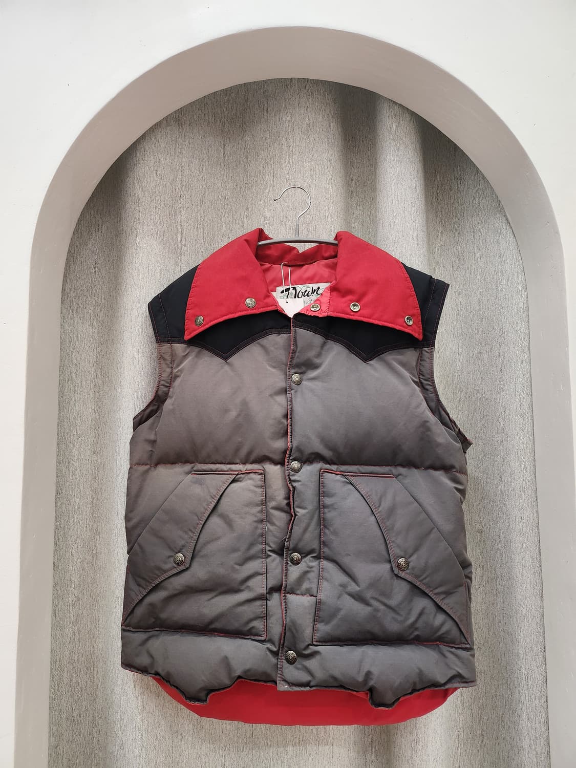 80s down vintage DOWN by SCHOTT 상품이미지3