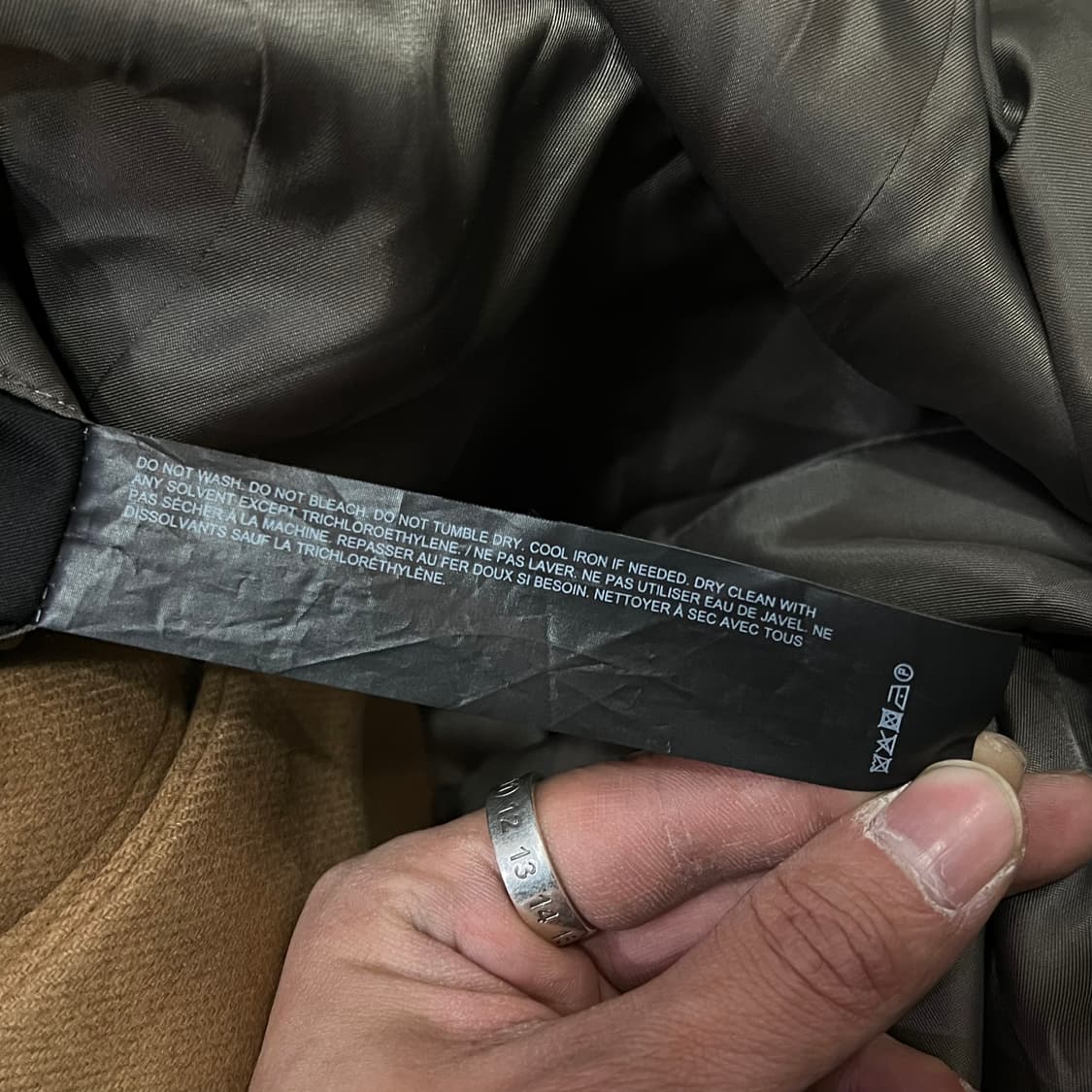  띠어리 히든 버튼 스탠드 카라 코트 y14764 상품이미지7