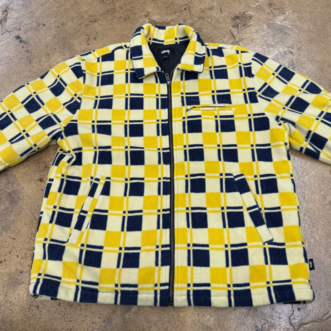 스투시 체크 자켓  상품이미지3