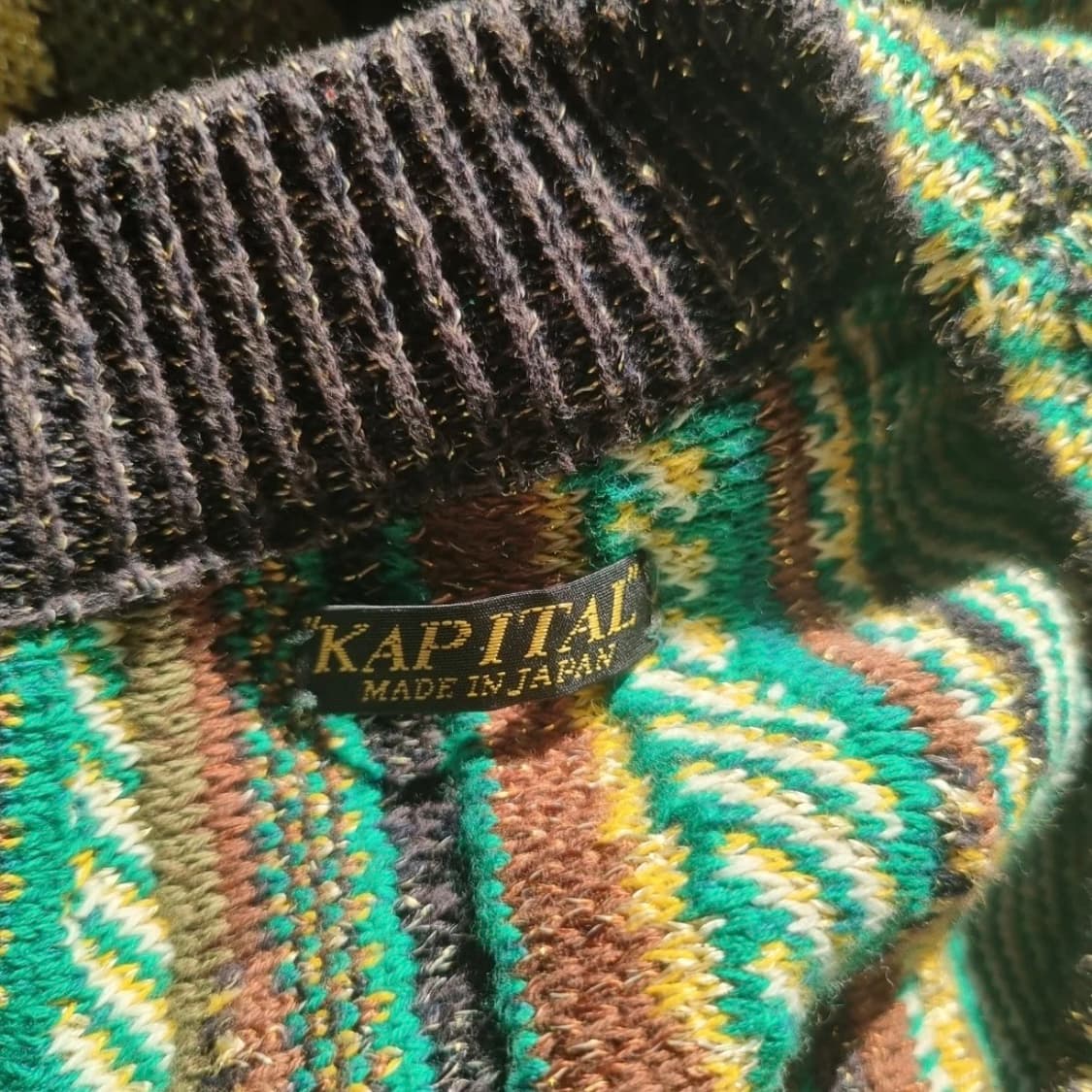 캐피탈 라스타 버진 마리 가우디 스웨터 니트 상품이미지4