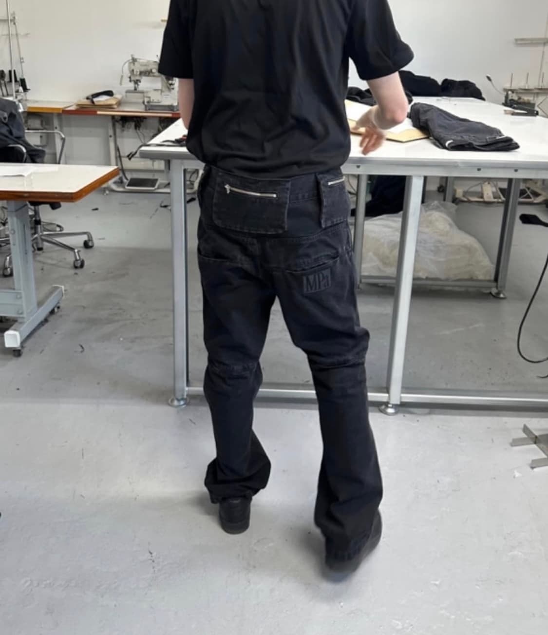 MPa BAG PANTS (BLACK) L size 상품이미지1