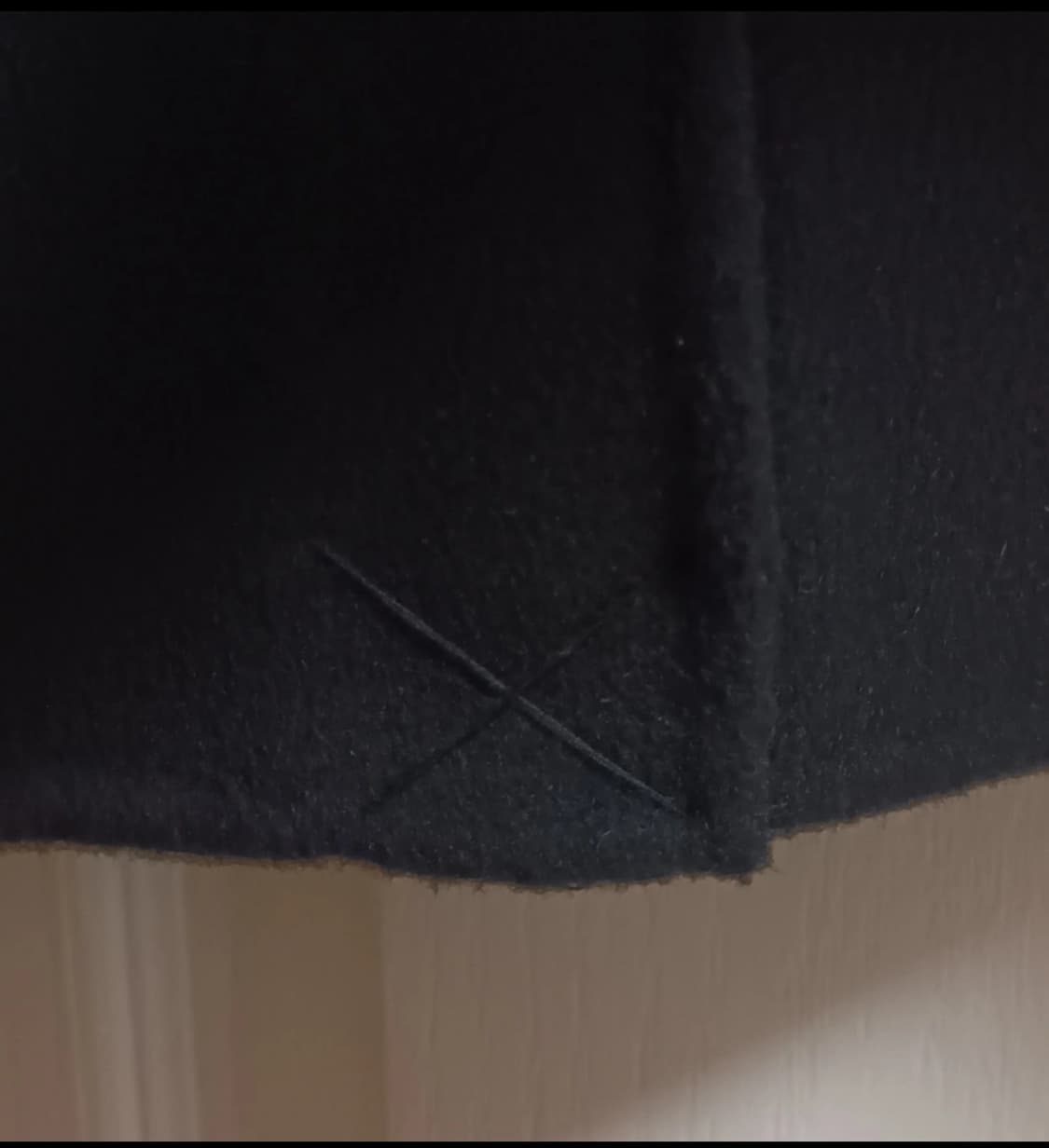 [x-mas 선물] 송지오핸드메이드 코트 100-새상품23fw검정 상품이미지4