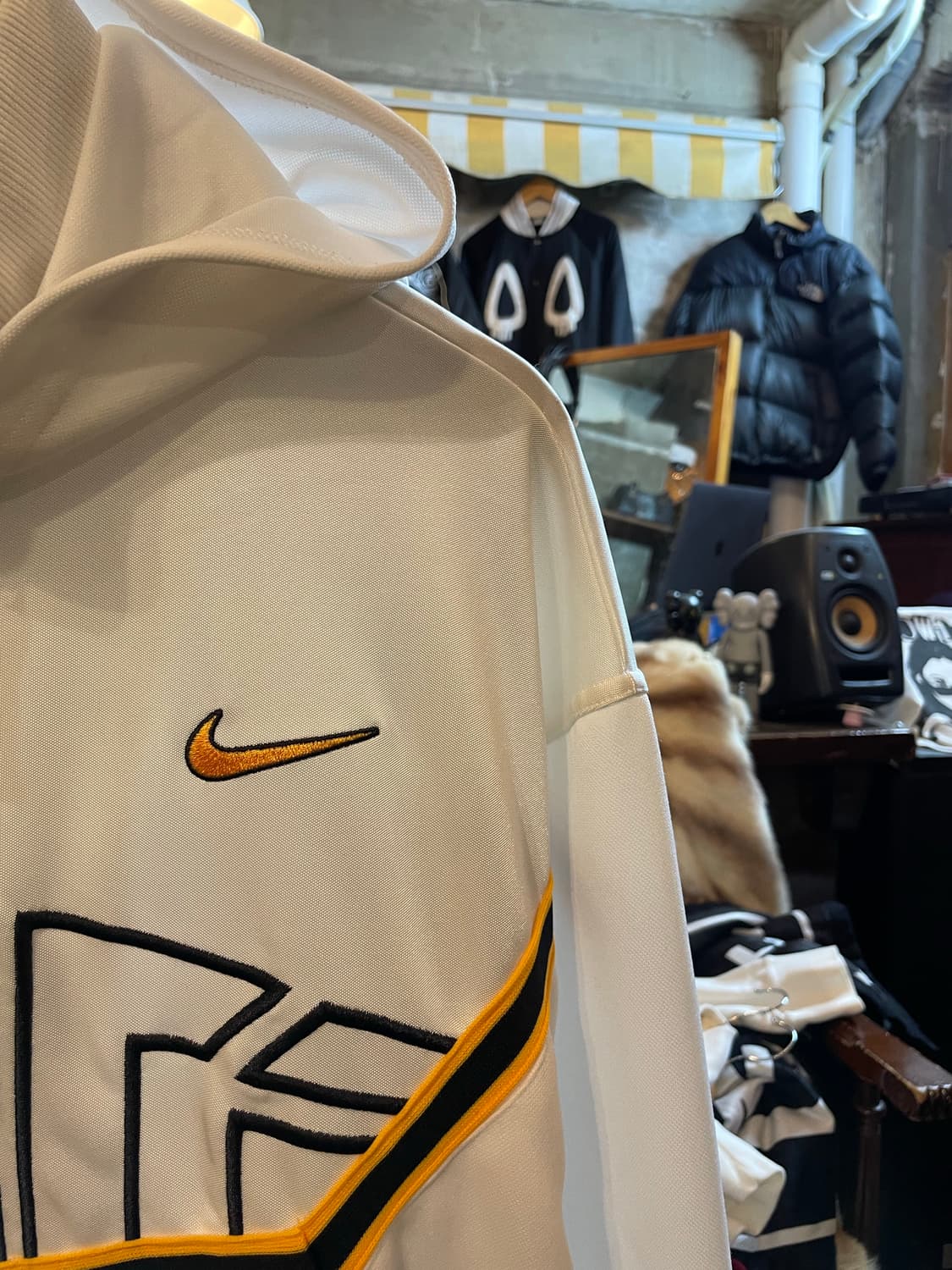 나이키 빈티지 패디드 미시간 트랙탑 저지 자켓 상품이미지3