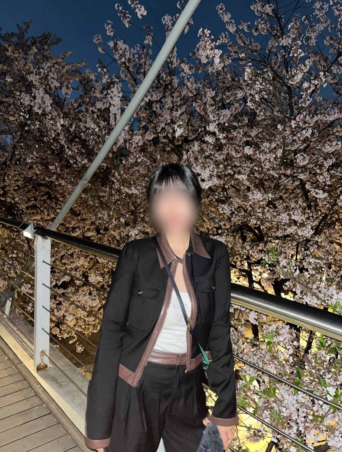 배드블러드 레더트리밍자켓 셋업(자켓+팬츠) 상품이미지2