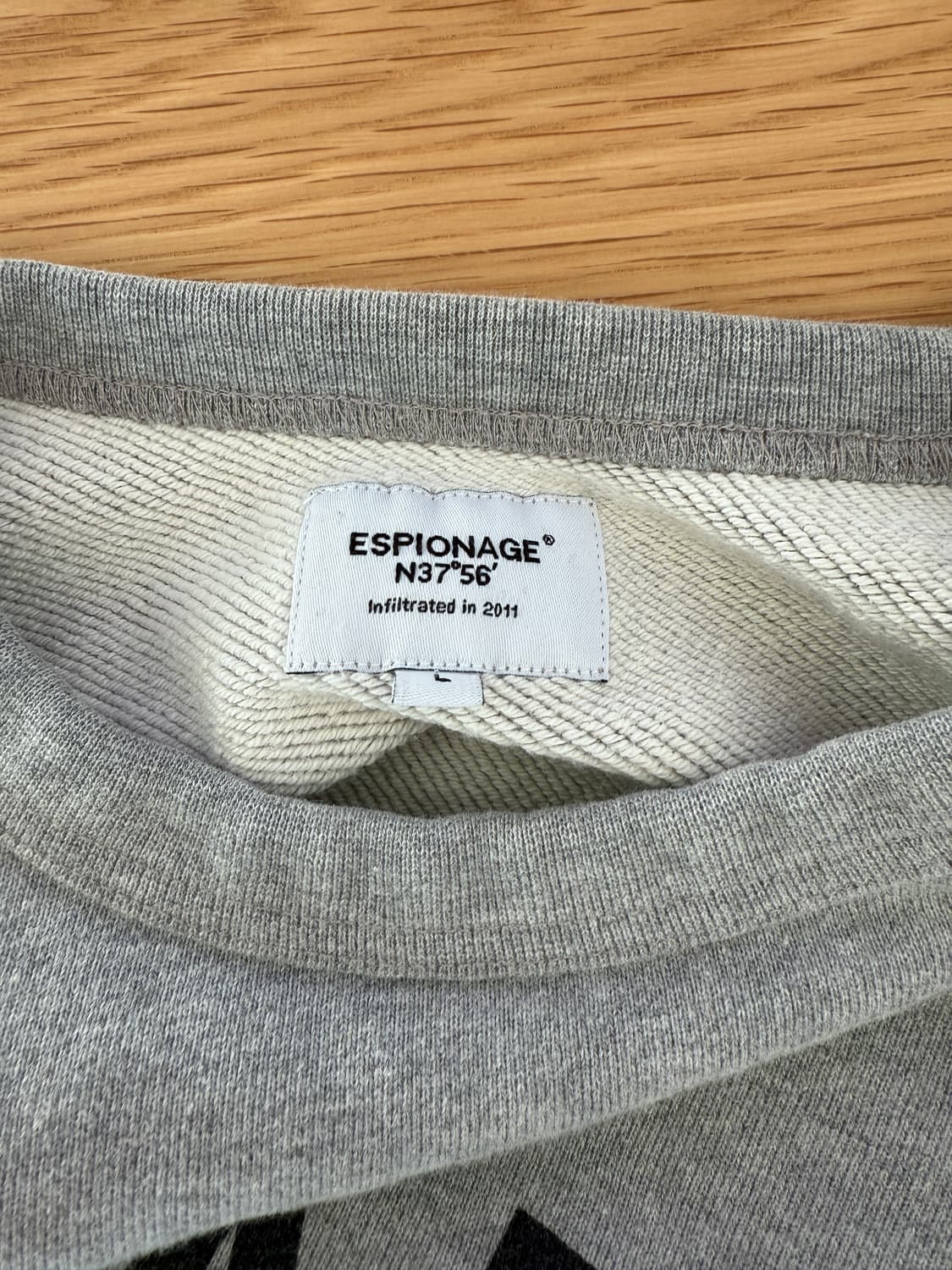 에스피오나지(ESPIONAGE) 맨투맨 상품이미지6