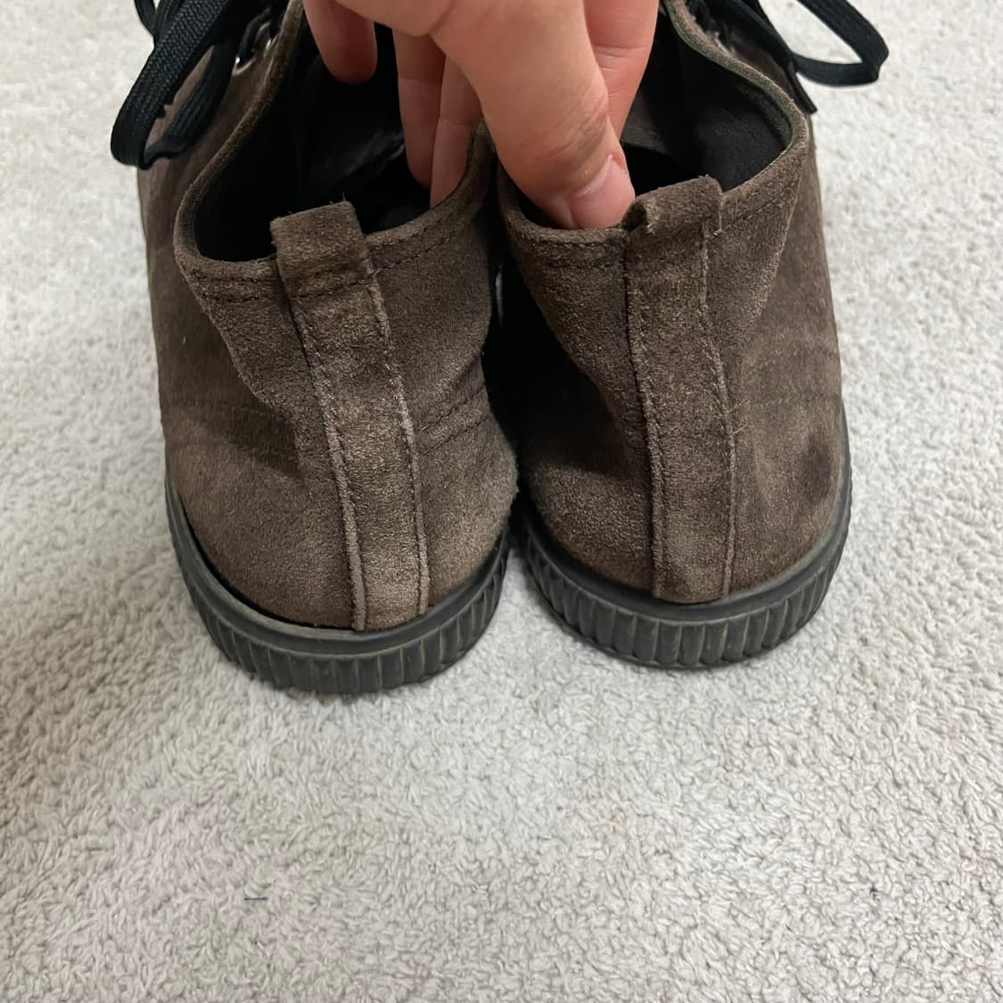 275) 프라다 스포츠 스웨이드 레더 스니커즈 신발 상품이미지4