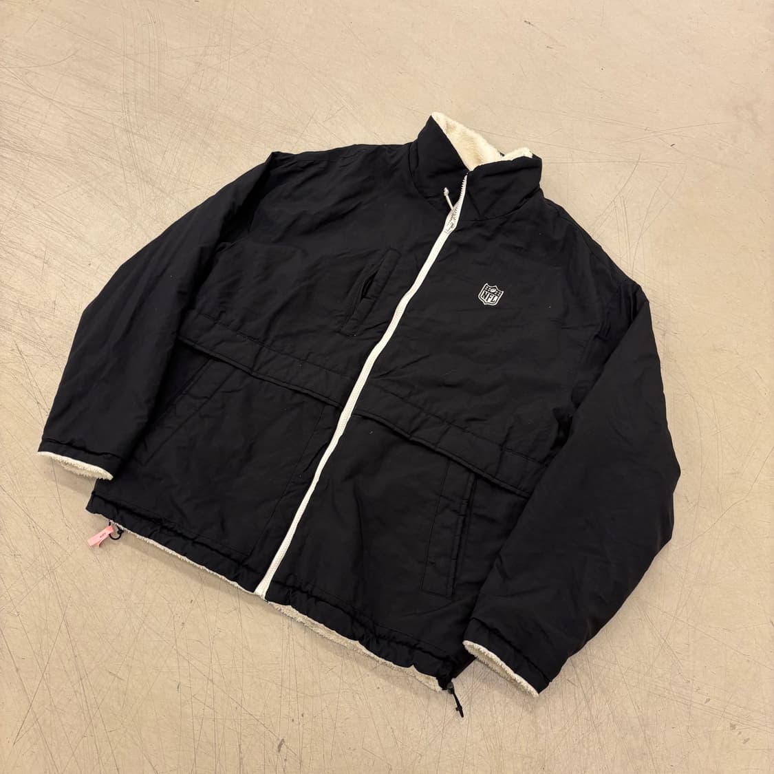 NFL 리버시블 빅로고 양털 쉐르파 자켓 상품이미지3