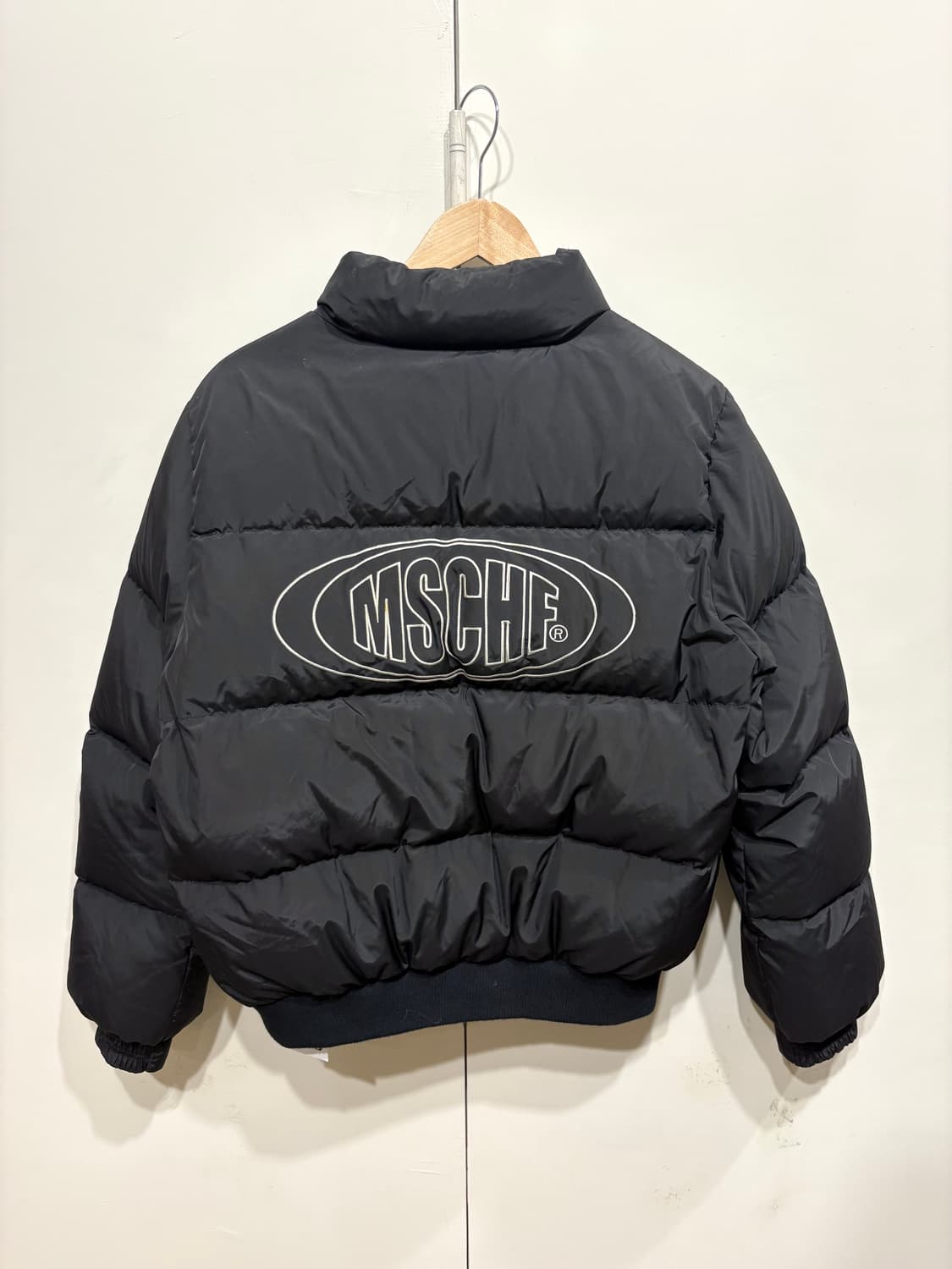 미스치프 백로고 숏패딩 자켓 상품이미지4