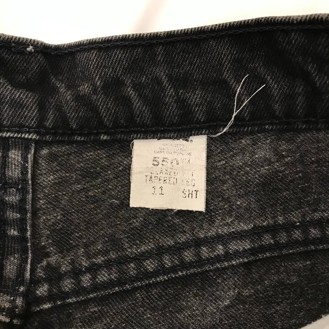 리바이스 550 USA 흑청 데님 29 상품이미지6