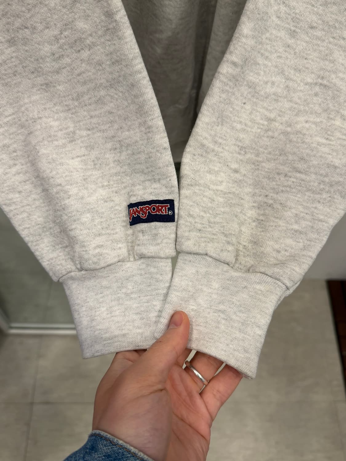 90s Jansport 잔스포츠 EAST CAROLINA 스웻셔츠 상품이미지4