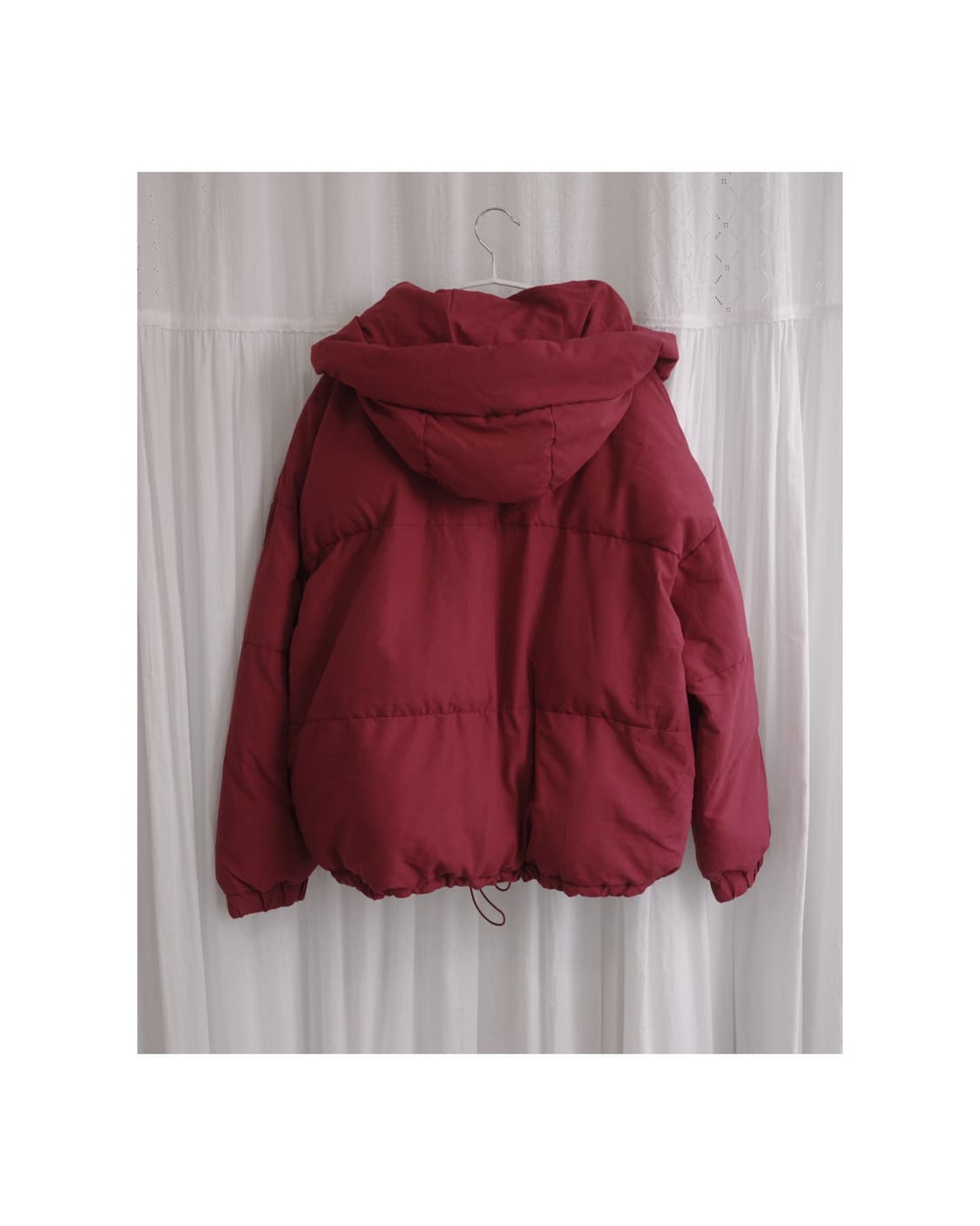 Cutie Blonde Red Chubby Puffer 상품이미지2