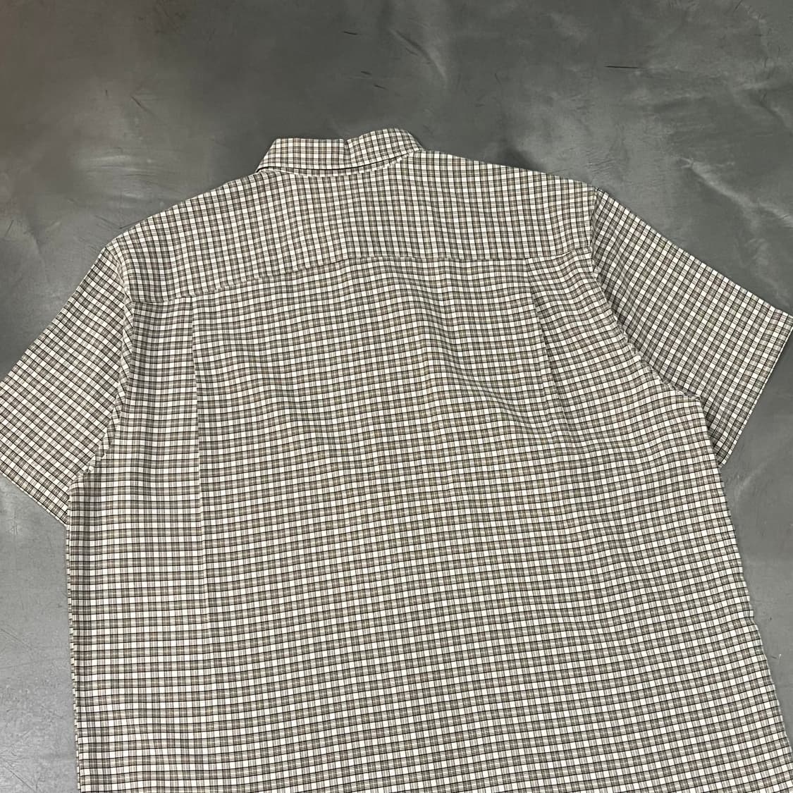  컬럼비아 체크 하프 셔츠 y16333 상품이미지5