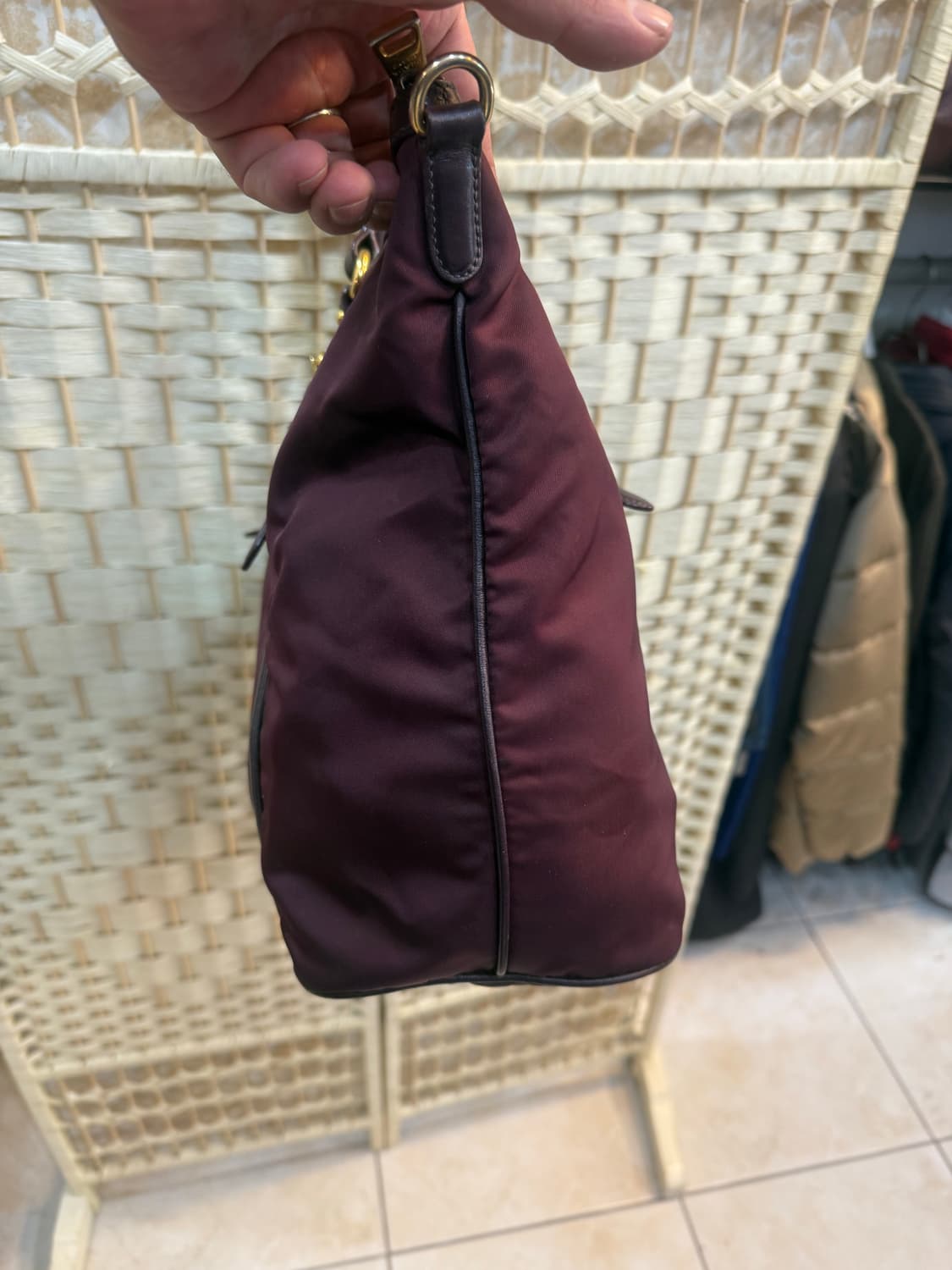 정품 프라다 나일론 쇼퍼백 팝니다 상품이미지5