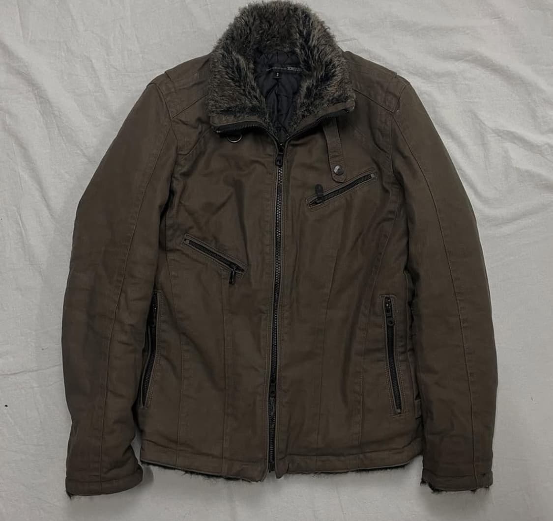 SCHLÜSSEL Heavy cotton waxed work jacket 상품이미지1