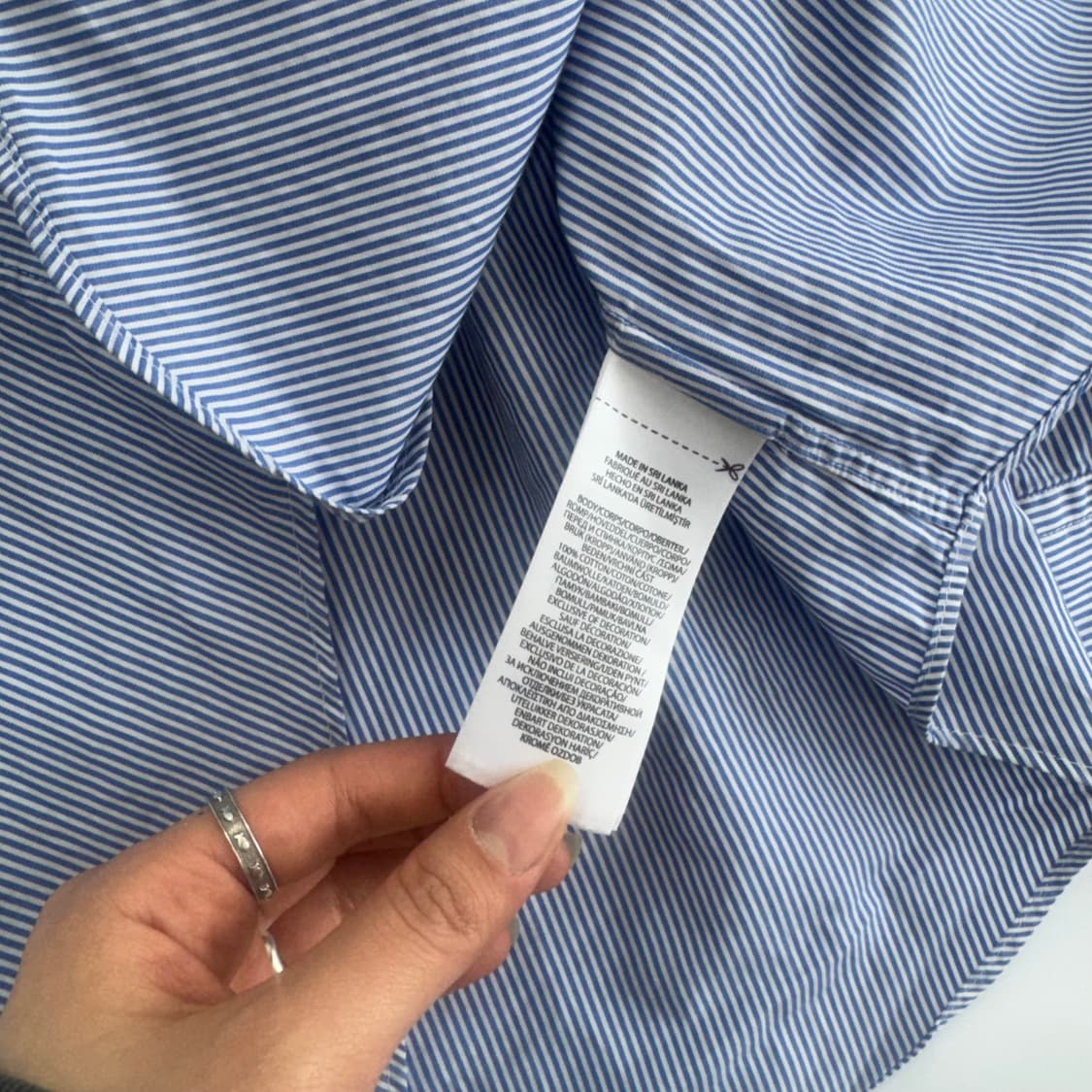 Polo 폴로 네이비 포니 블루 스트라이프 셔츠 상품이미지6