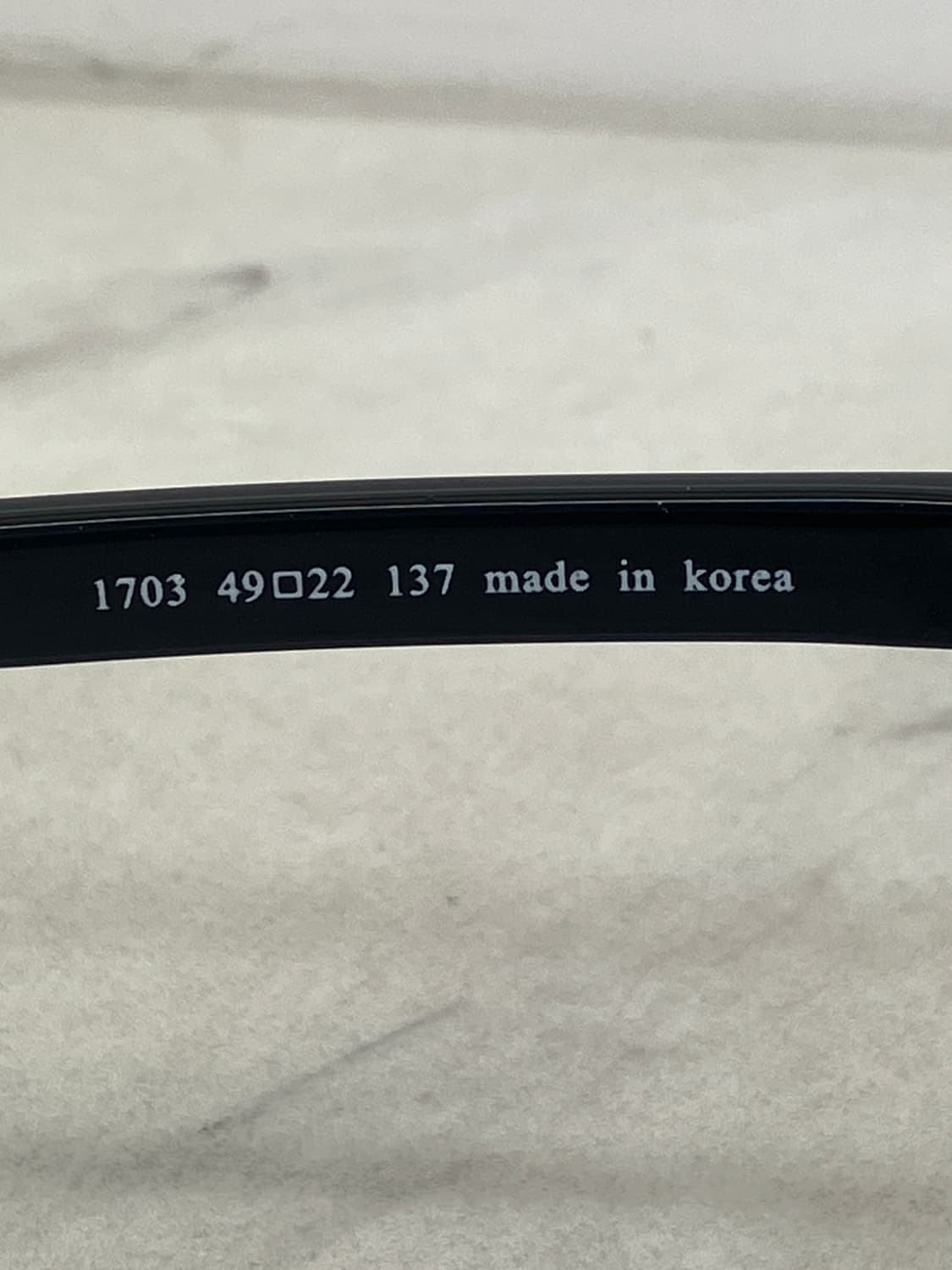 카라 KARRA 블랙 웰링턴 뿔테 안경 상품이미지8