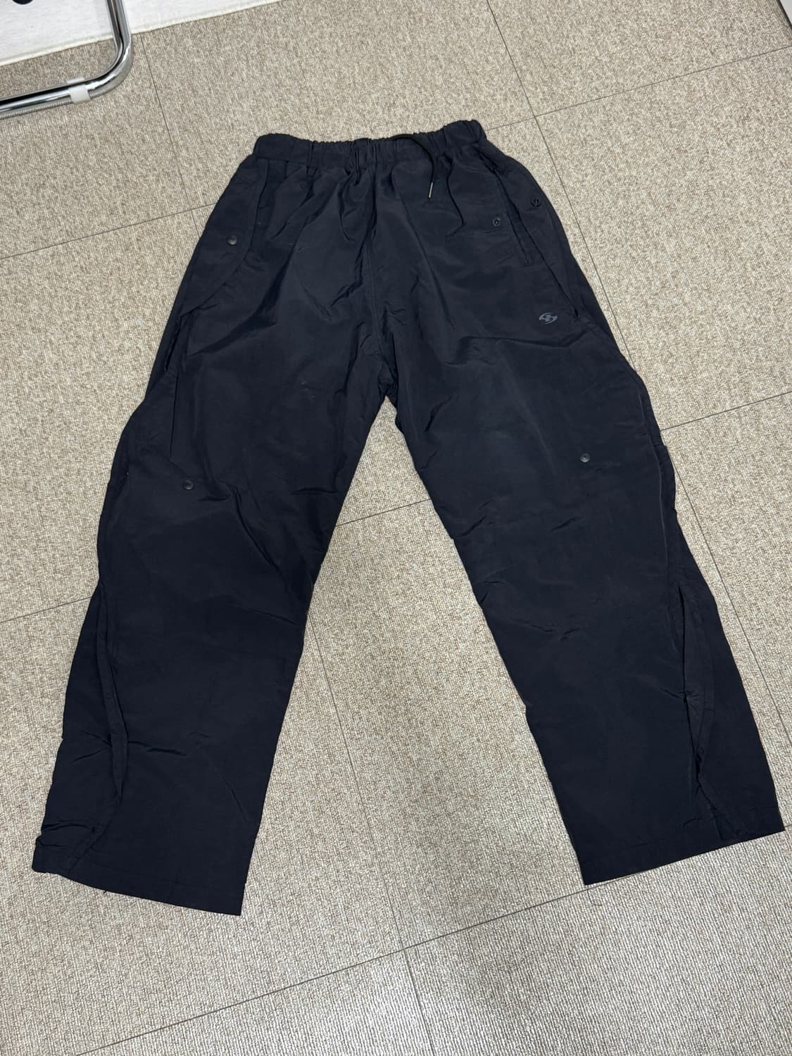 산산기어 웨이브 팬츠 22ss 나일론 블랙 1사이즈 상품이미지2