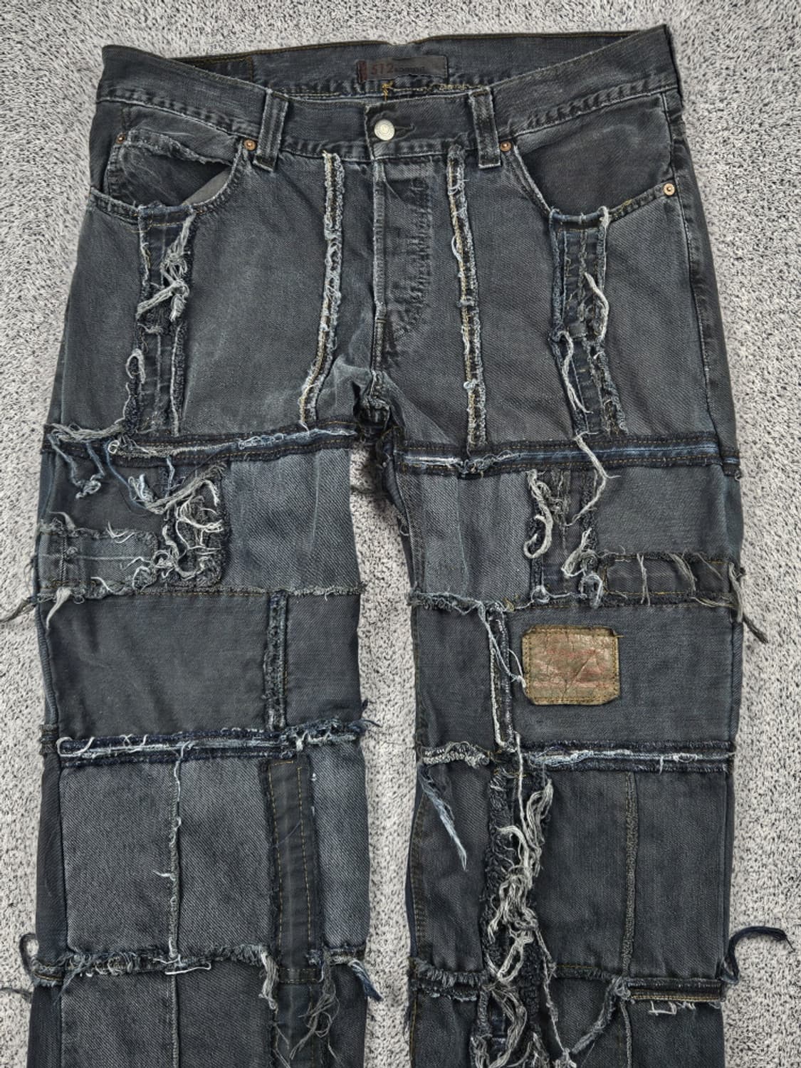 리바이스 리메이크 패치워크 커스텀 데님 팬츠 ( 36" ) / 10350 상품이미지5