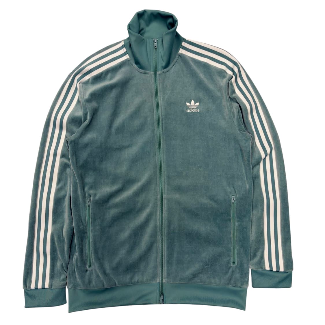 아디다스 민트 코지 벨루어 트랙탑 져지 XL 상품이미지1